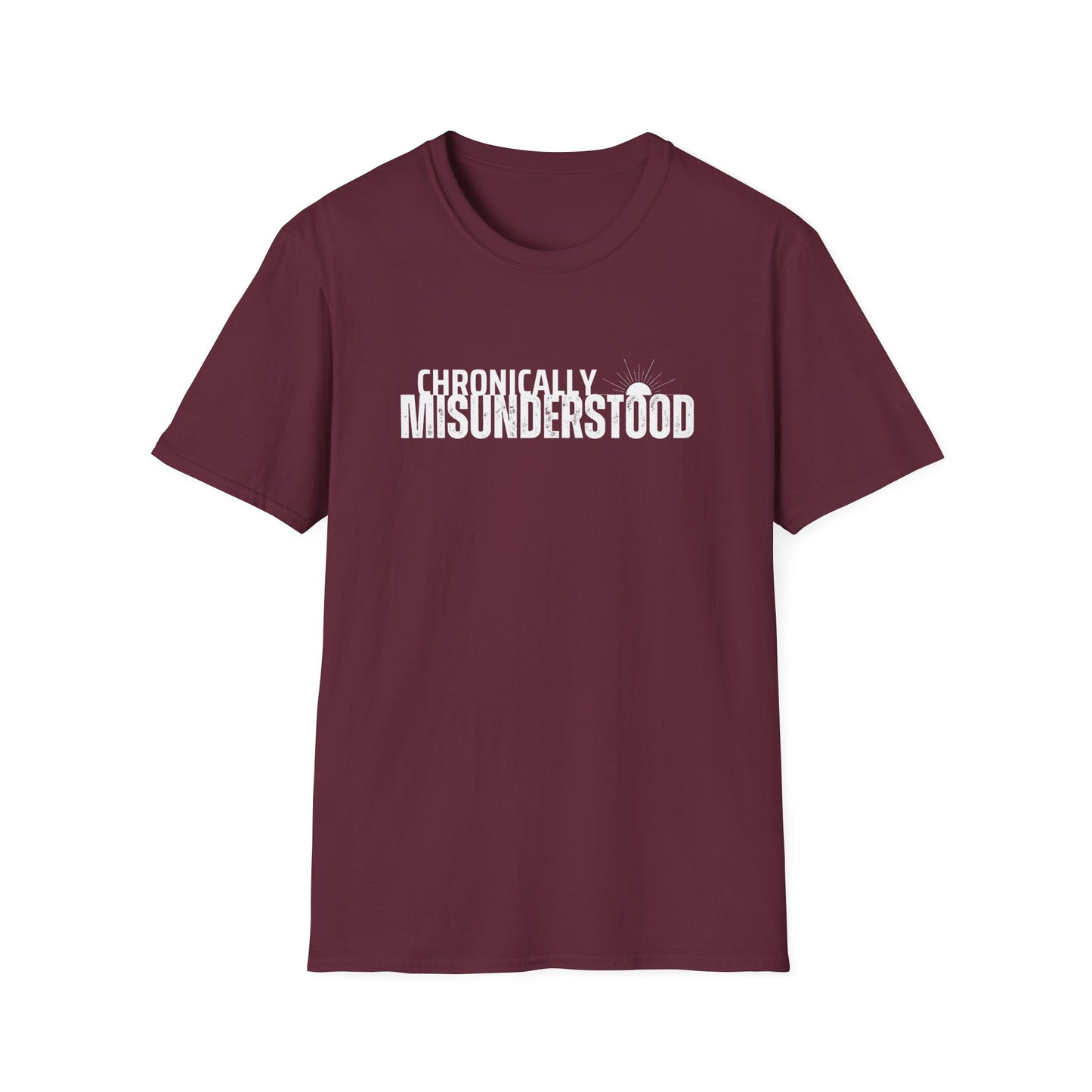 Chronically Misunderstood – Invisible Illness & ND Advocacy Unisex Tee