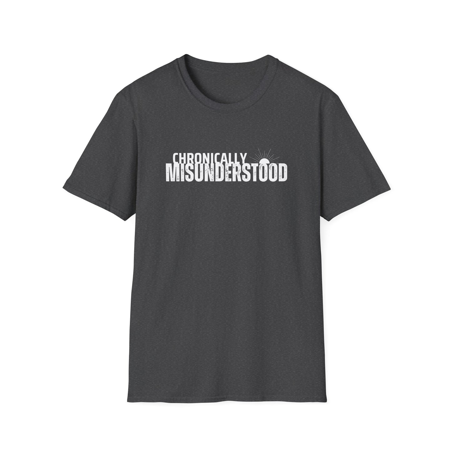Chronically Misunderstood – Invisible Illness & ND Advocacy Unisex Tee