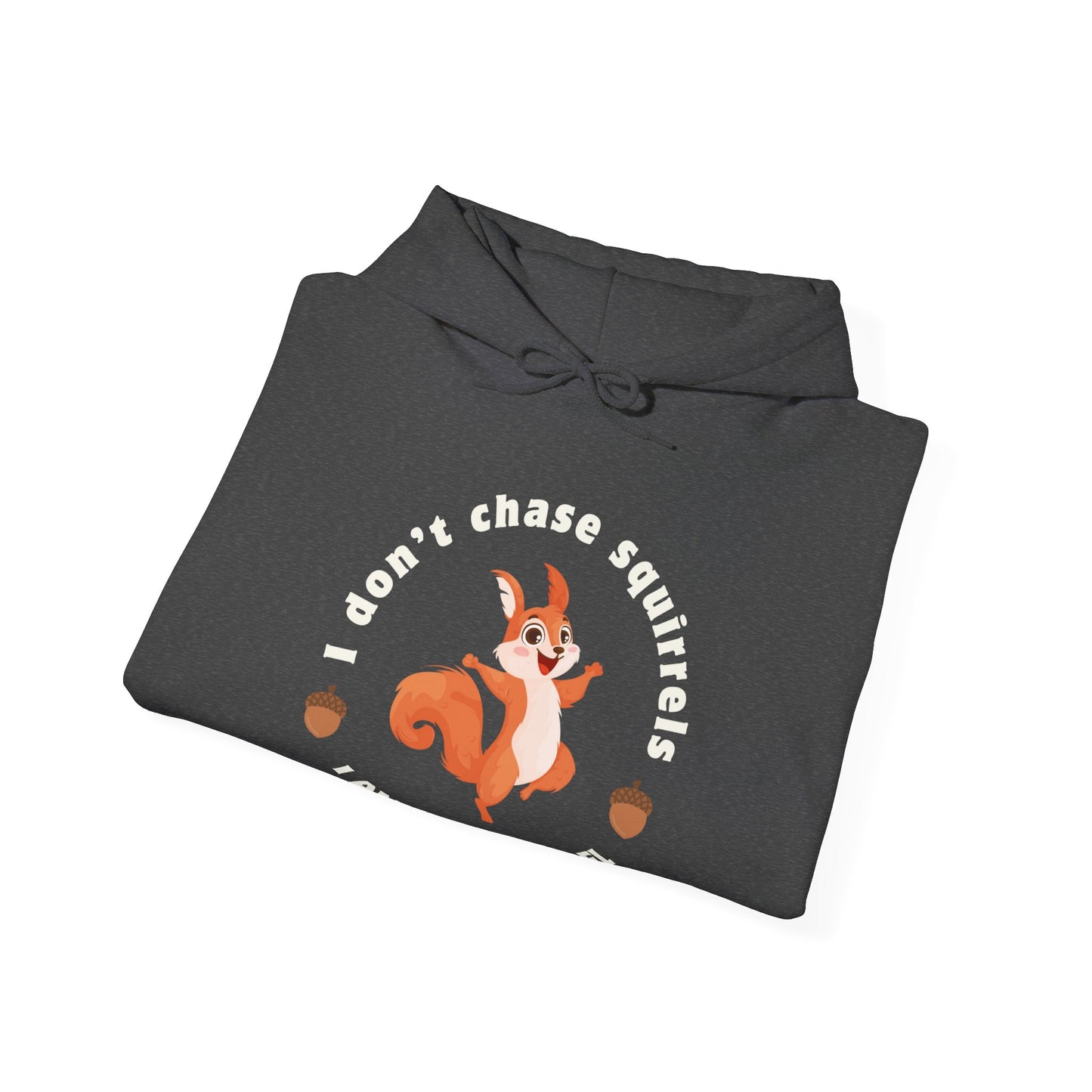 I Don't Chase Squirrels, I AM The Squirrel Funny ADHD Unisex Hoodie
