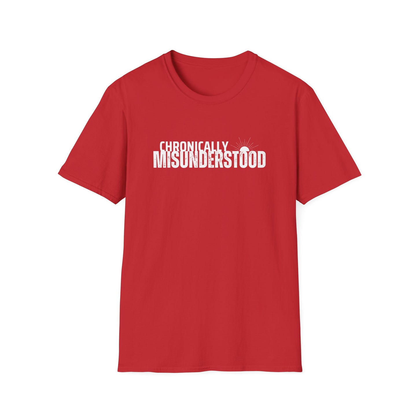Chronically Misunderstood – Invisible Illness & ND Advocacy Unisex Tee