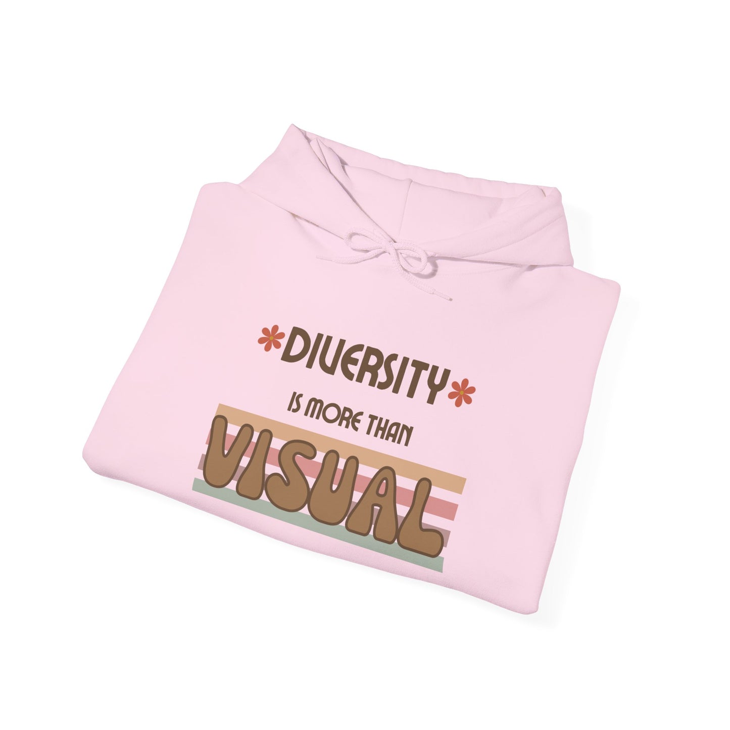 Diversity is More Than Visual Retro Unisex Hoodie