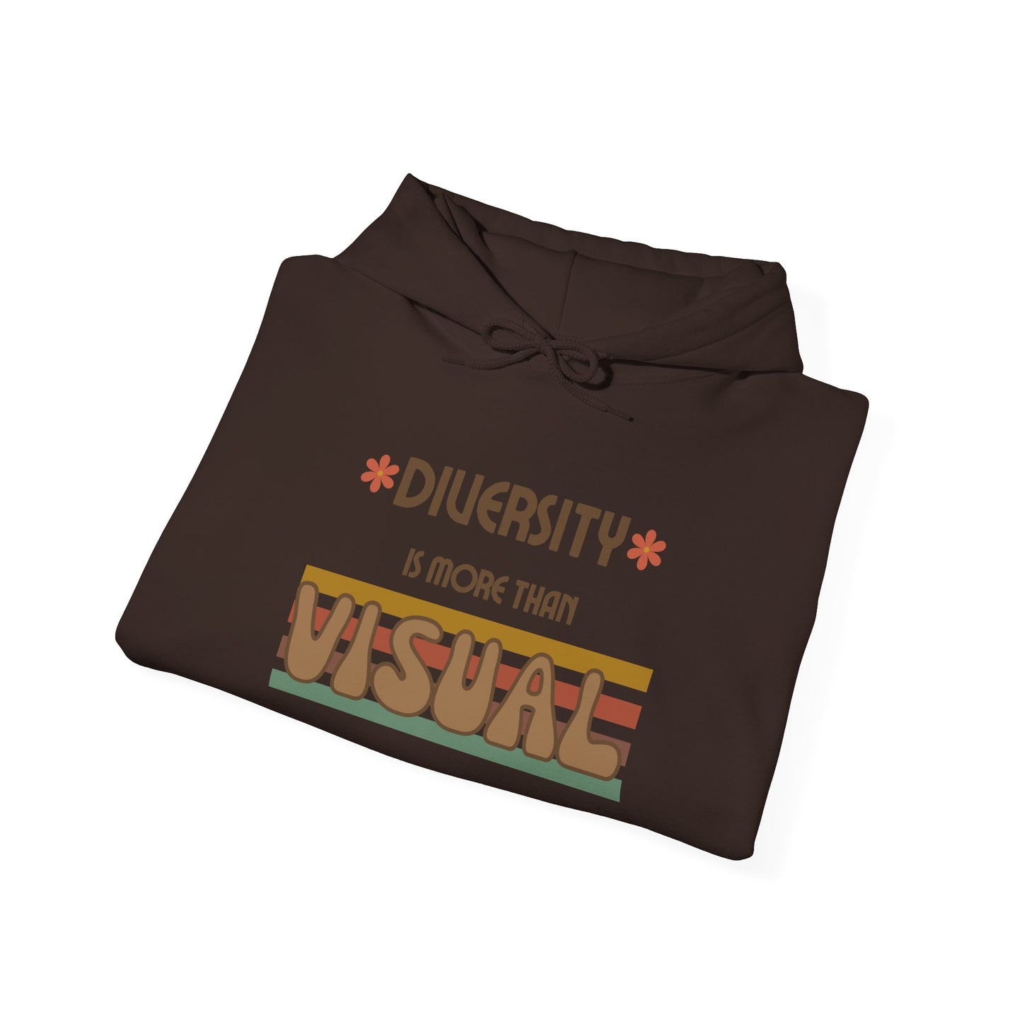 Diversity is More Than Visual Retro Unisex Hoodie
