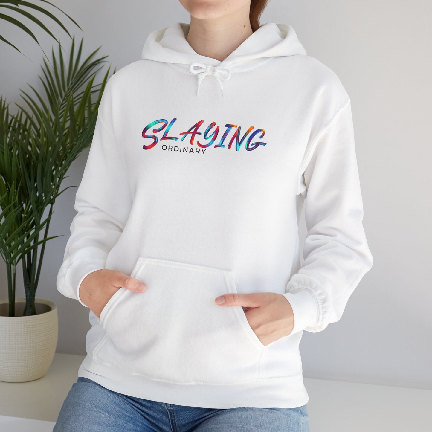 Slaying Ordinary multicolour, Unisex Hoodie