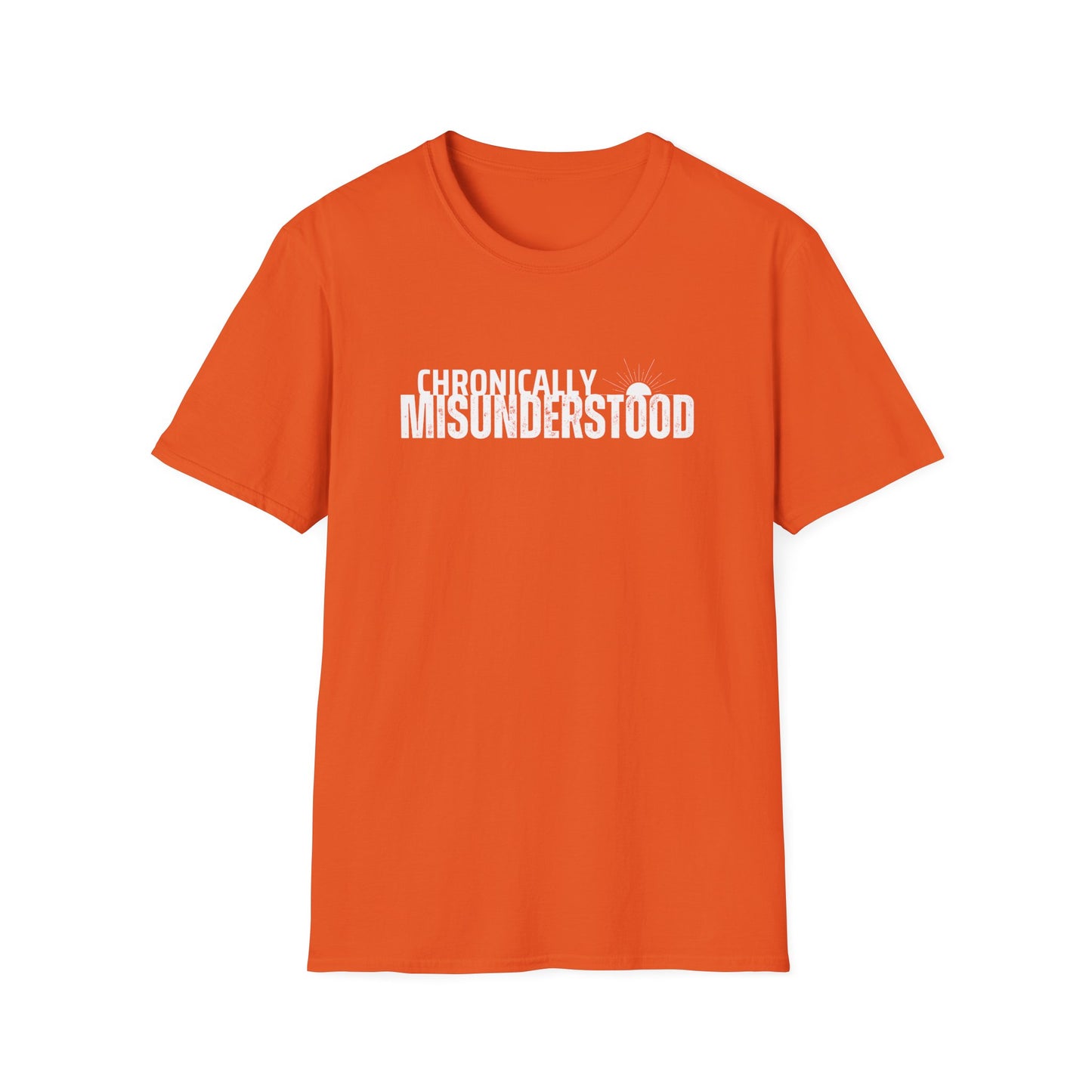 Chronically Misunderstood – Invisible Illness & ND Advocacy Unisex Tee