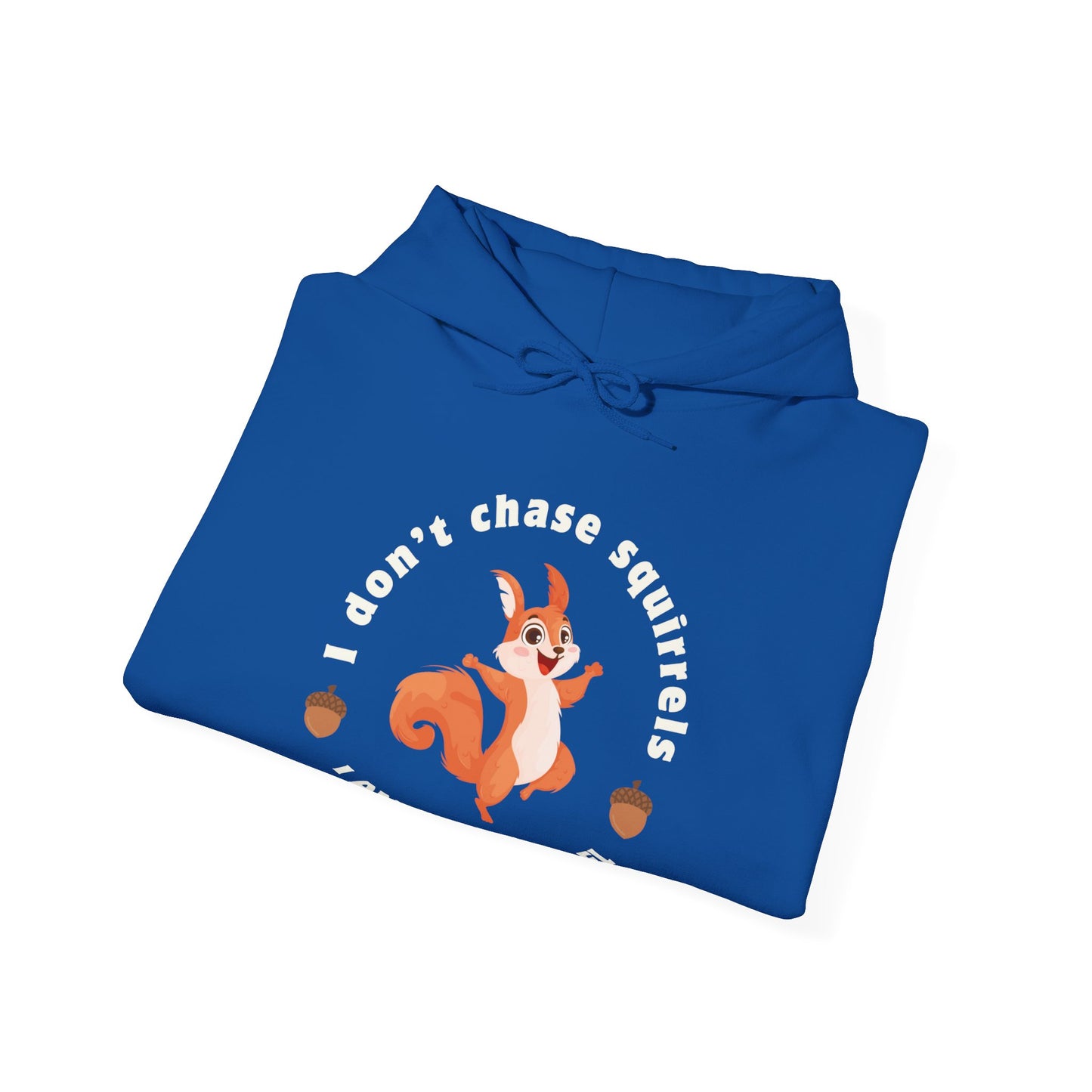 I Don't Chase Squirrels, I AM The Squirrel Funny ADHD Unisex Hoodie