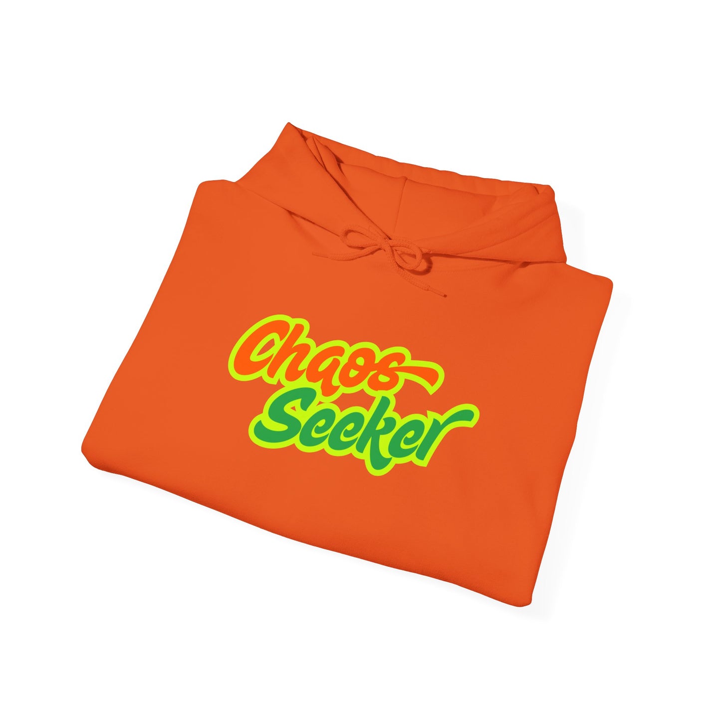 Chaos Seeker Retro unisex hoodie