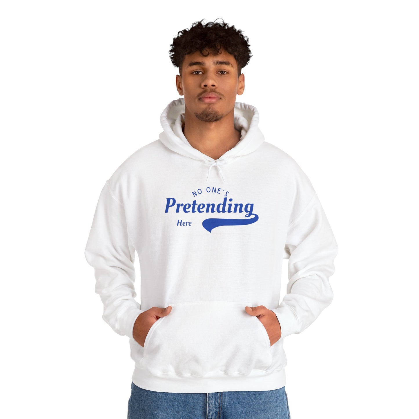 No One's Pretending Here Neurodivergent Masking Unisex Hoodie