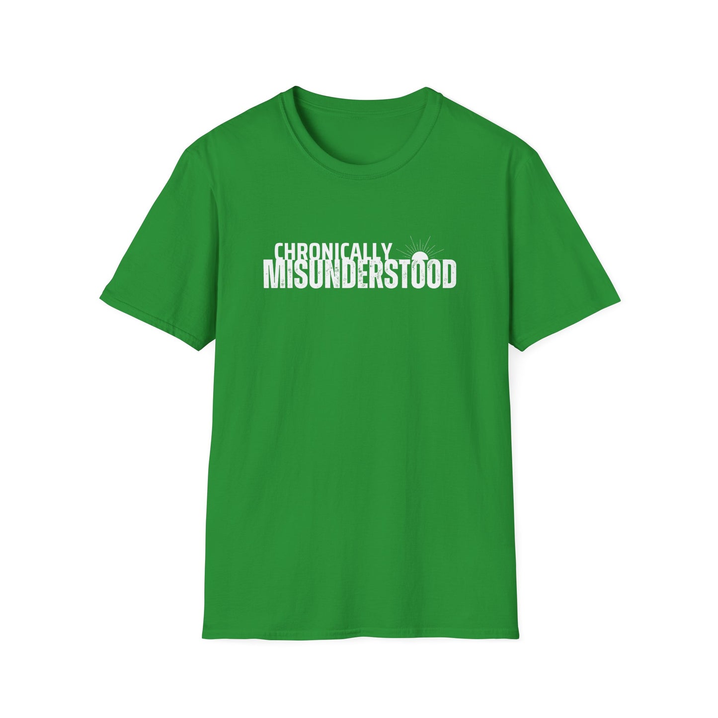 Chronically Misunderstood – Invisible Illness & ND Advocacy Unisex Tee