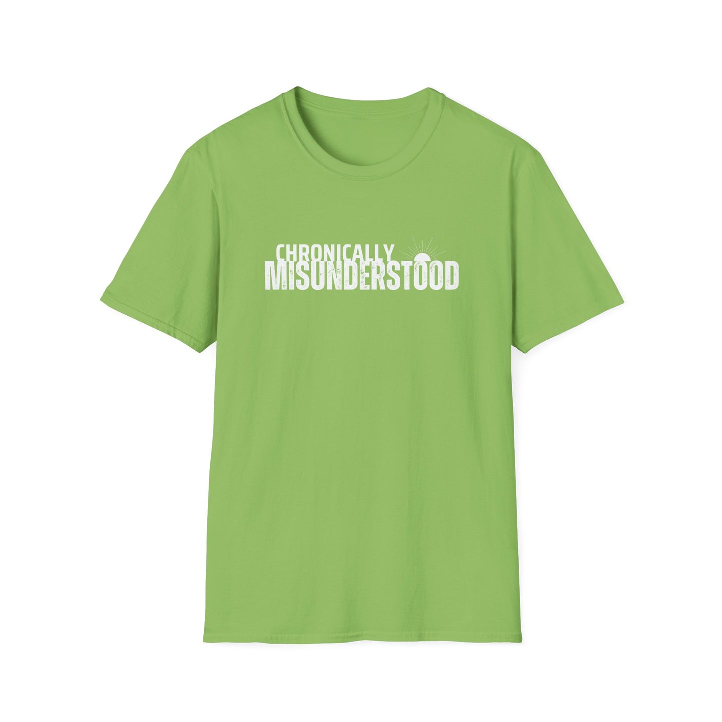 Chronically Misunderstood – Invisible Illness & ND Advocacy Unisex Tee