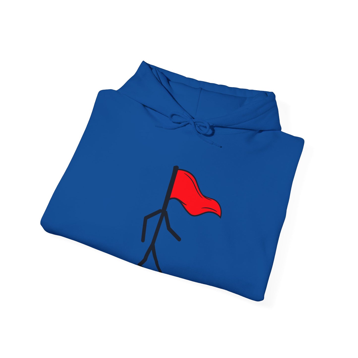 Walking Red Flag, Unisex Hoodie