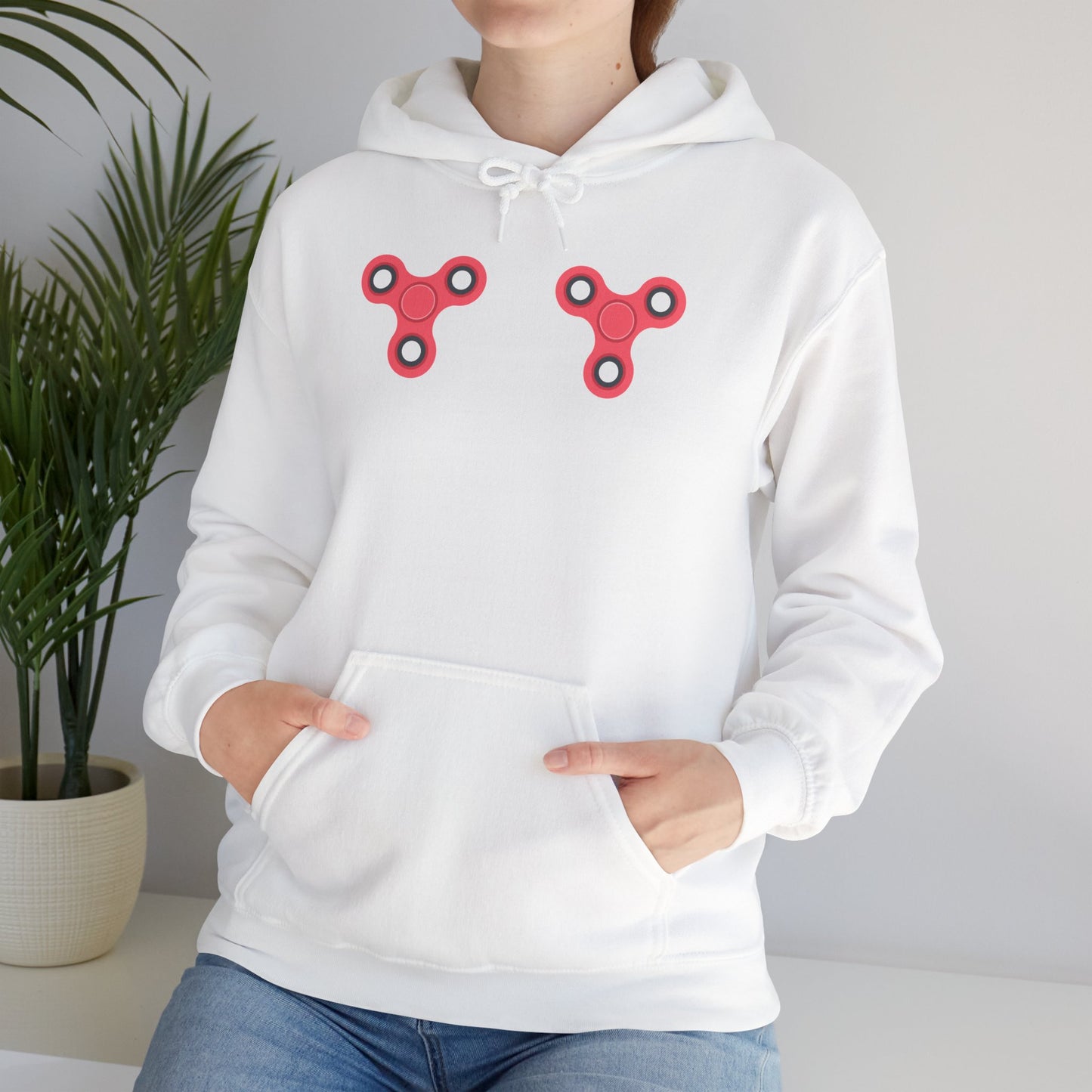 Fidget Spinner Funny Unisex Hoodie