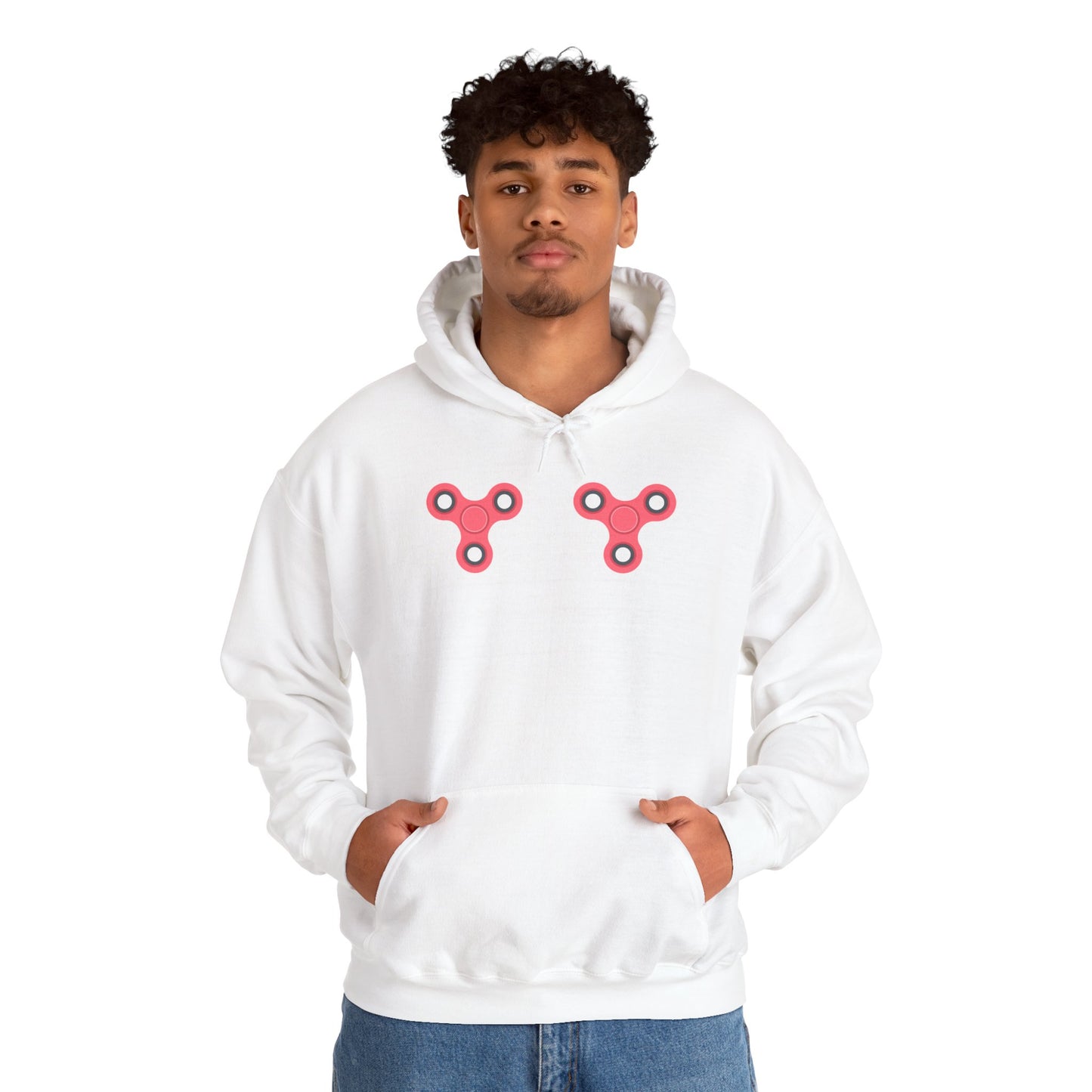 Fidget Spinner Funny Unisex Hoodie