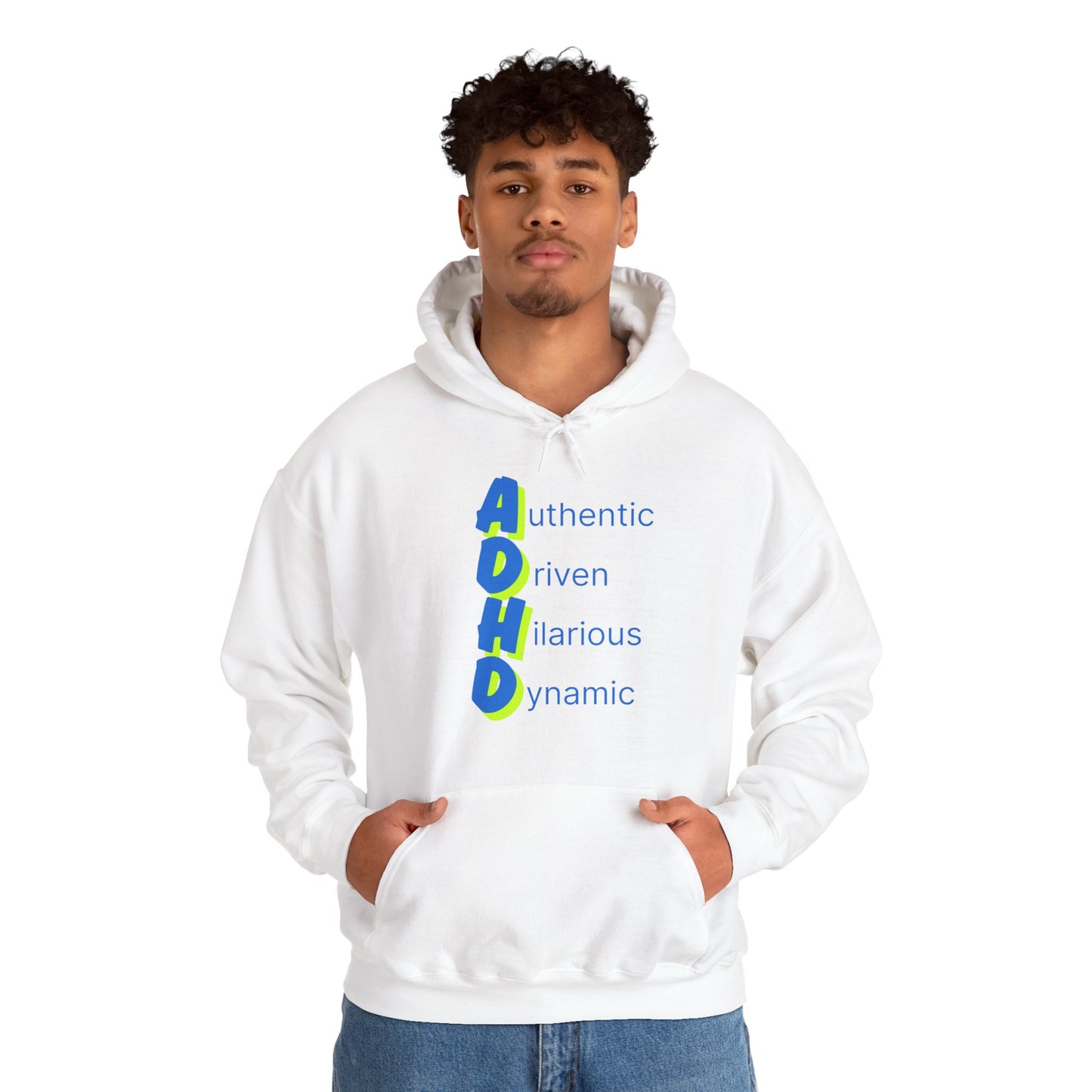 ADHD Humorous Acronym Unisex Hoodie