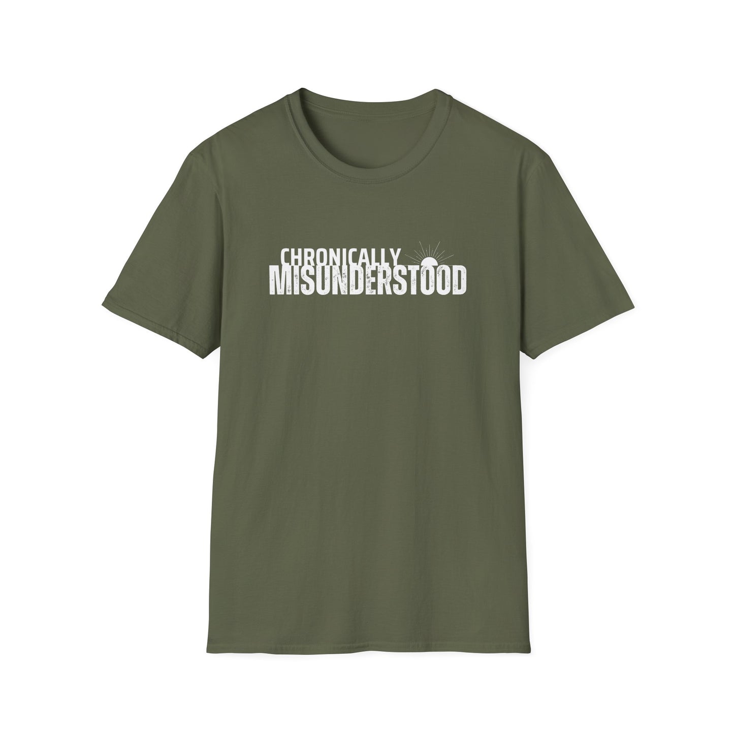 Chronically Misunderstood – Invisible Illness & ND Advocacy Unisex Tee