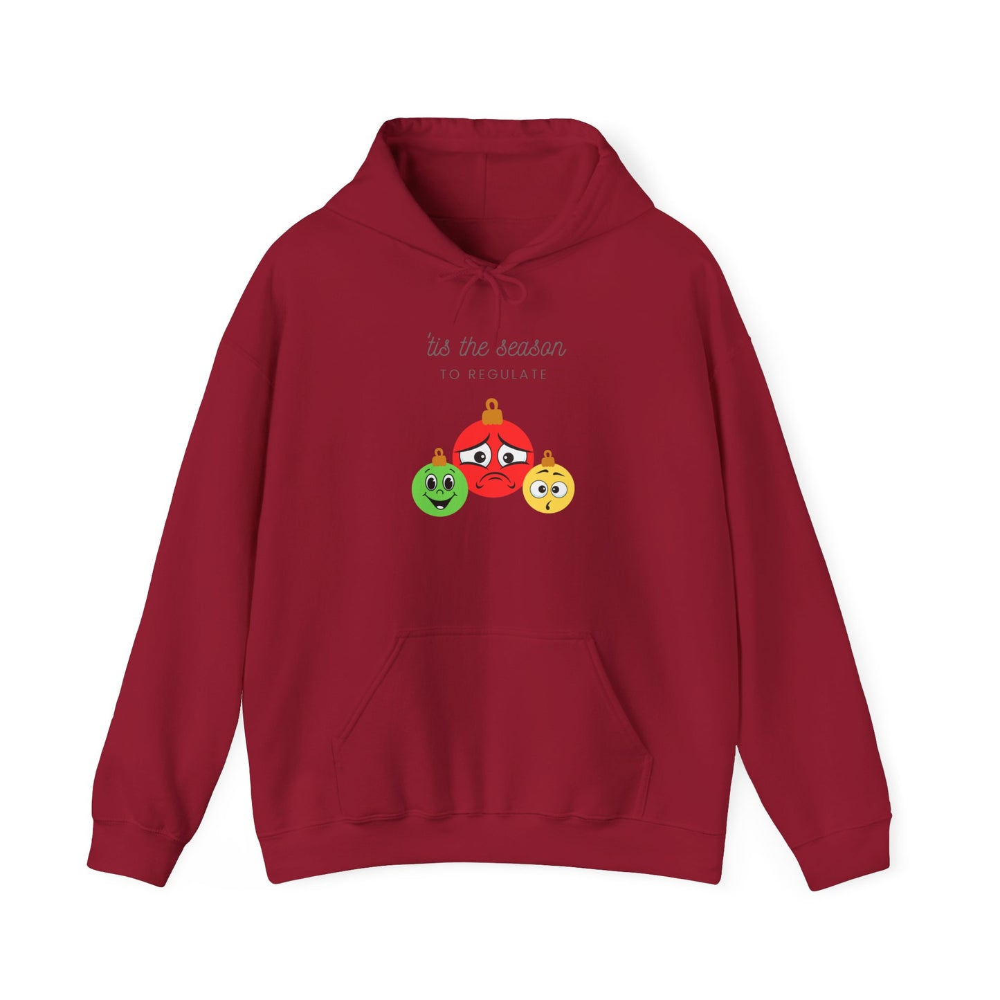 Emotional Regulation Funny Holiday Hoodie for Neurodiverse