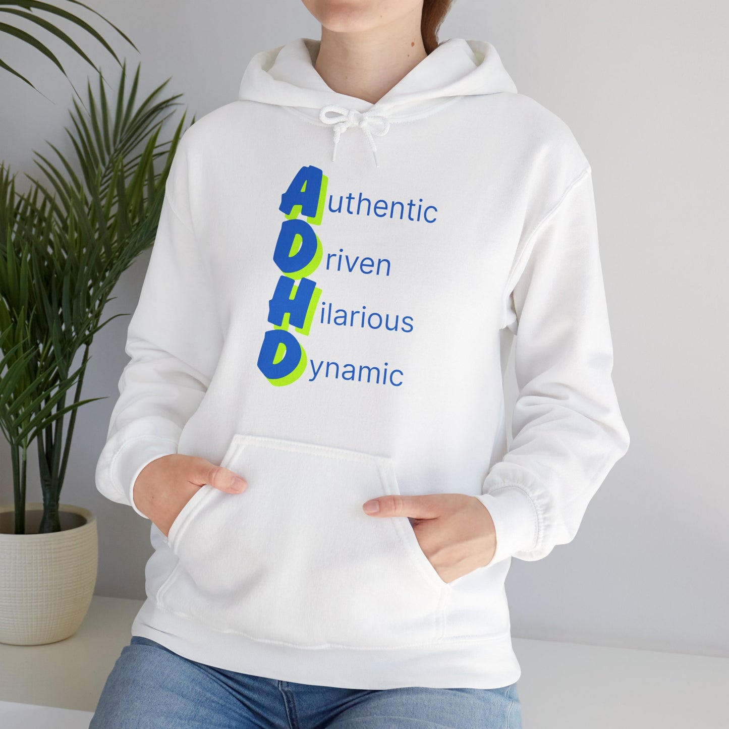 ADHD Humorous Acronym Unisex Hoodie