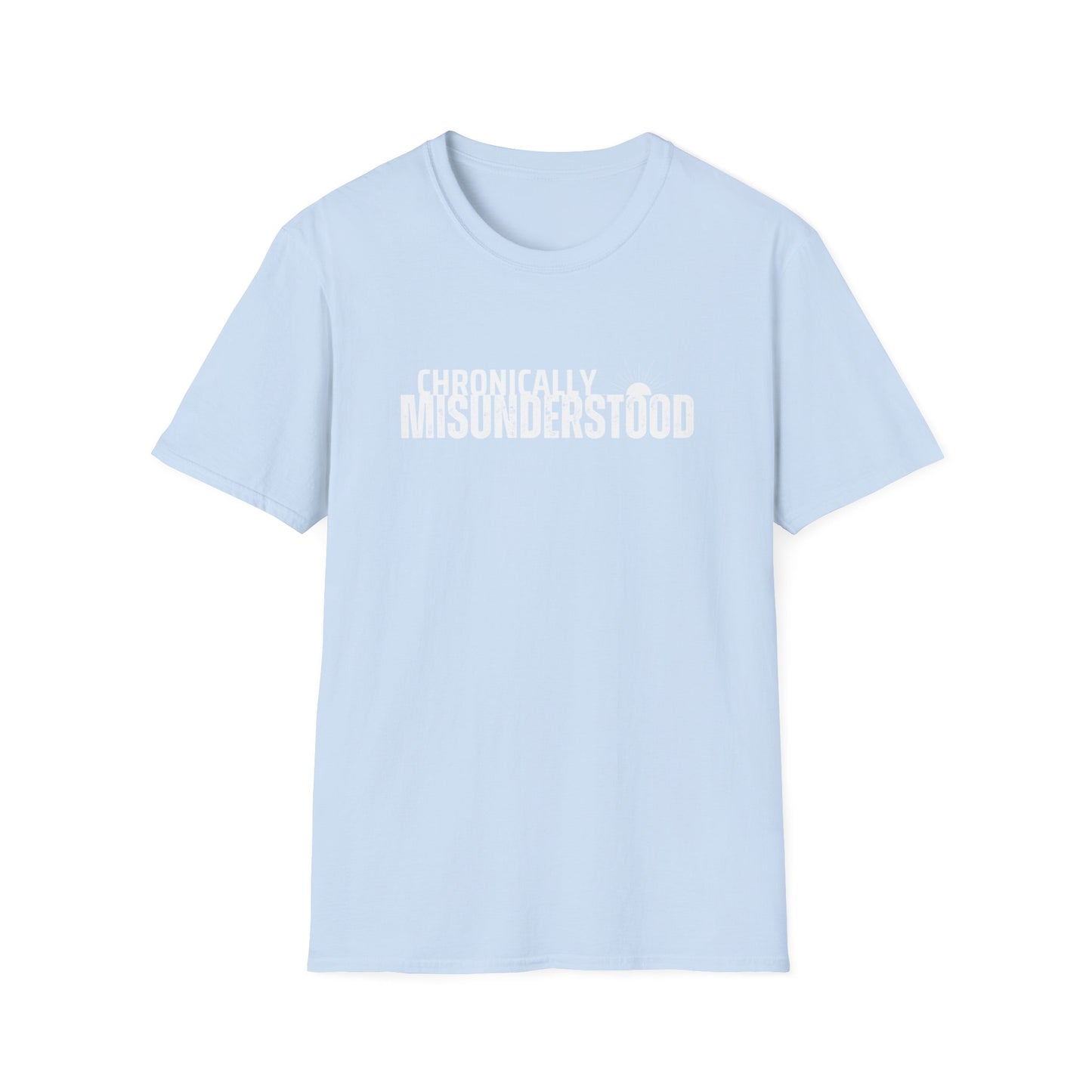Chronically Misunderstood – Invisible Illness & ND Advocacy Unisex Tee