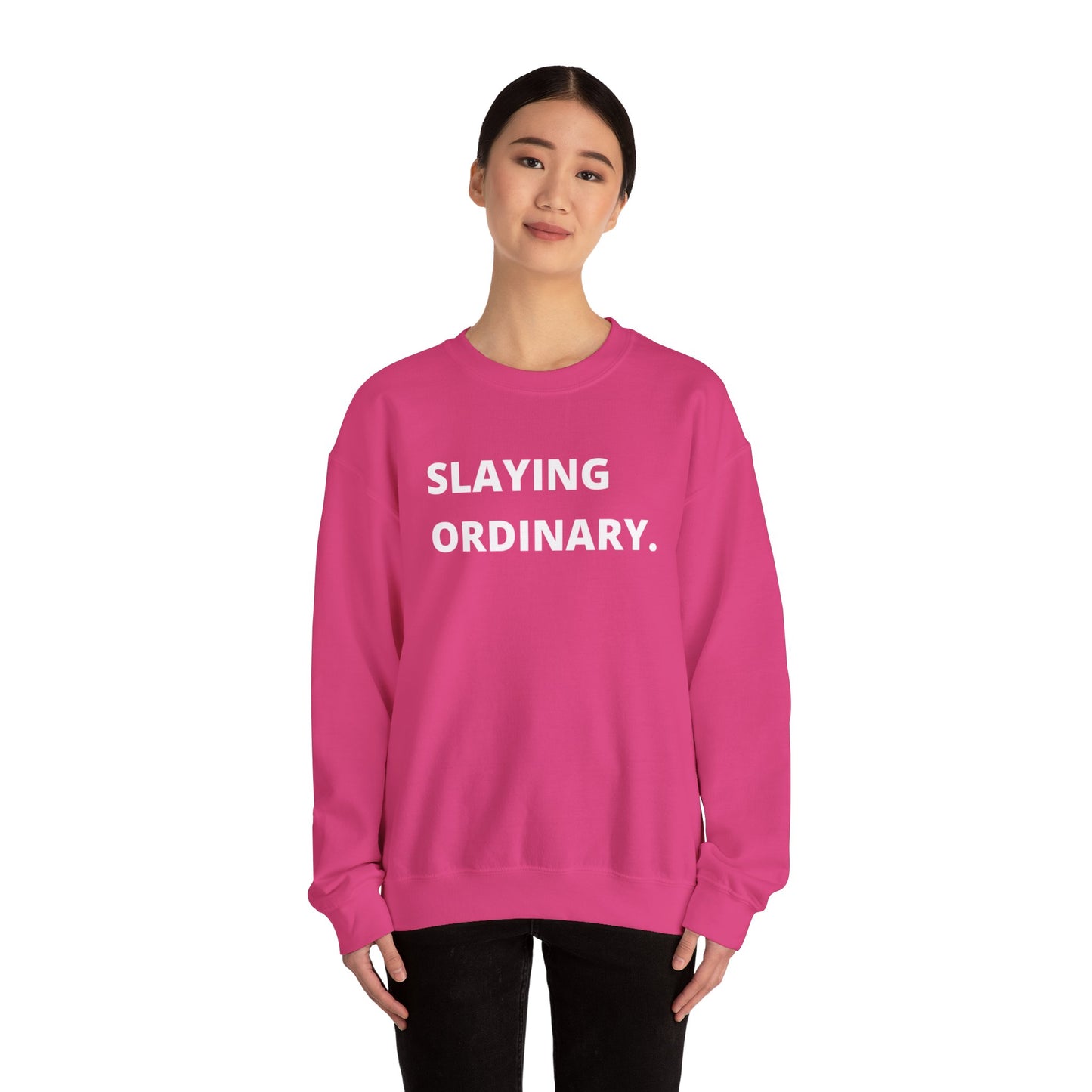 Unisex Heavy Blend™ Crewneck Slaying Ordinary Sweatshirt