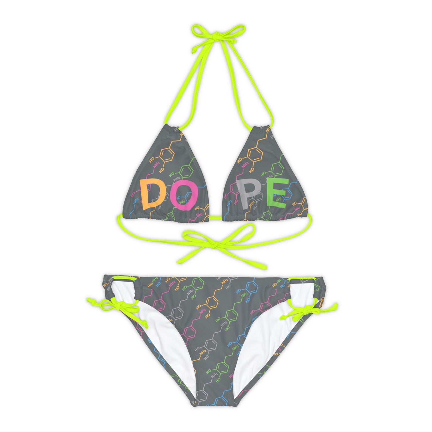 Dopamine Strappy Bikini Set