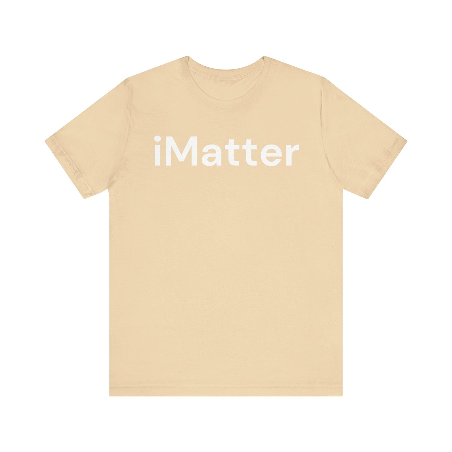 Unisex Jersey Short Sleeve iMatter Tee