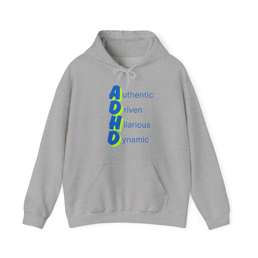 ADHD Humorous Acronym Unisex Hoodie