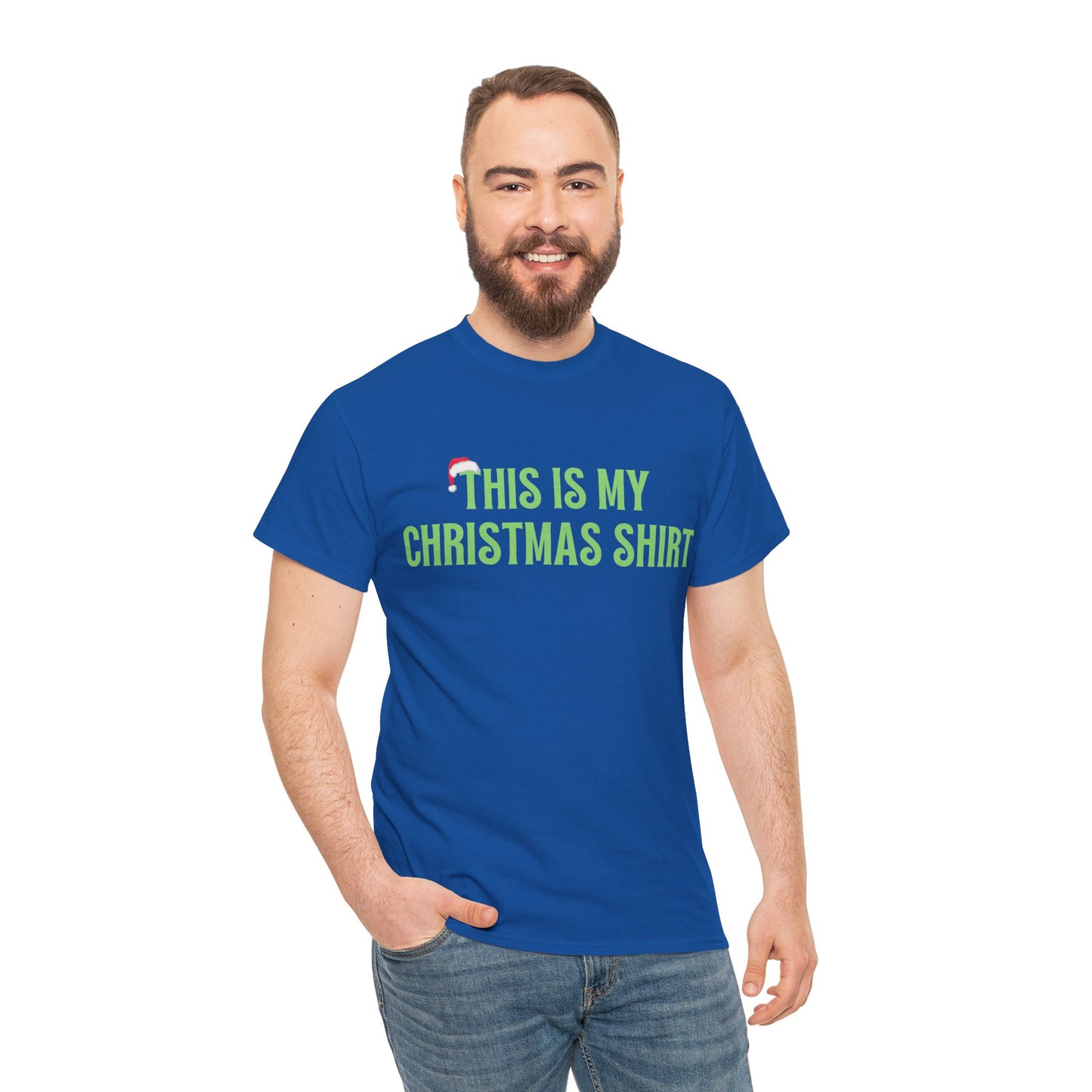 This is my Christmas Shirt Unisex Heavy Cotton Tee