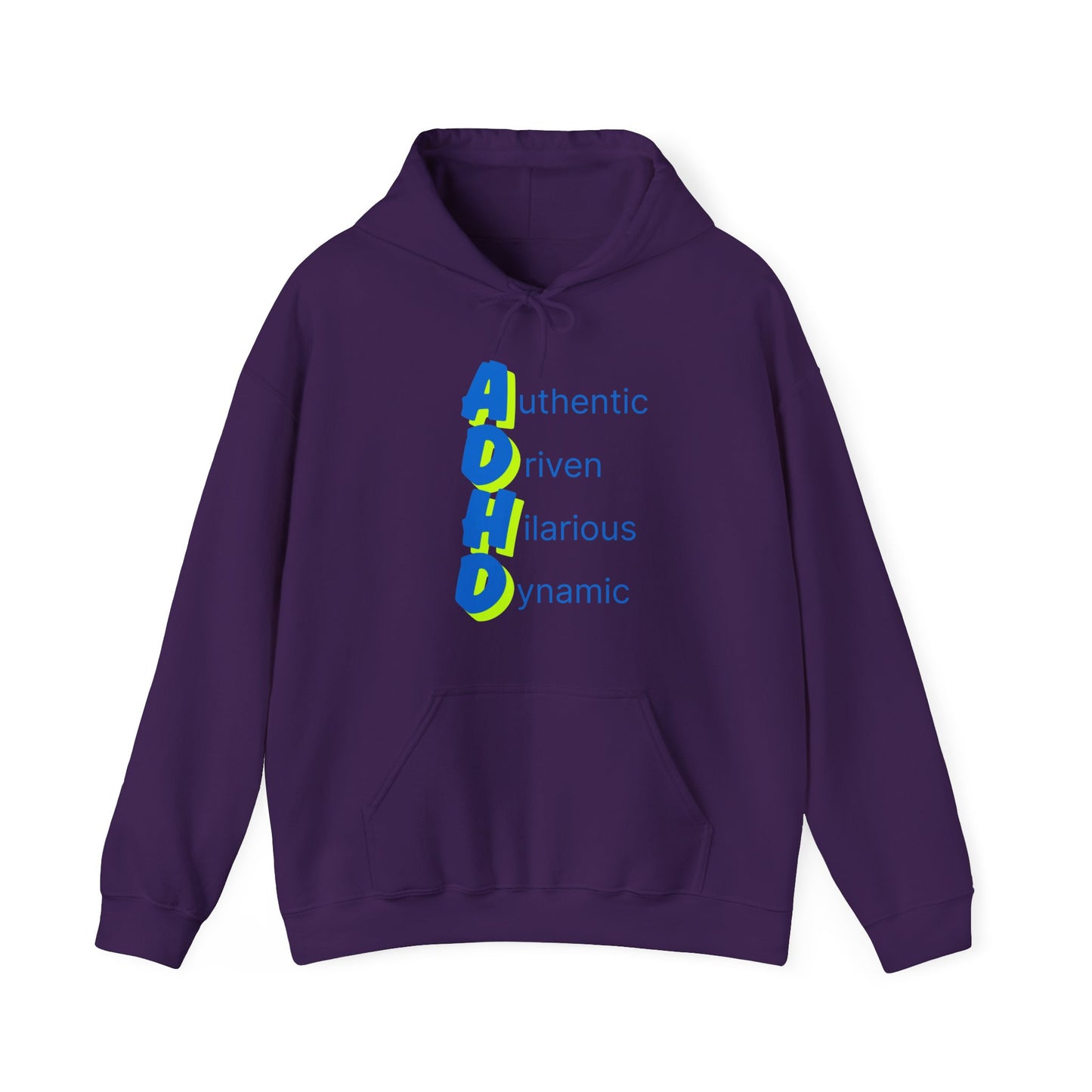 ADHD Humorous Acronym Unisex Hoodie