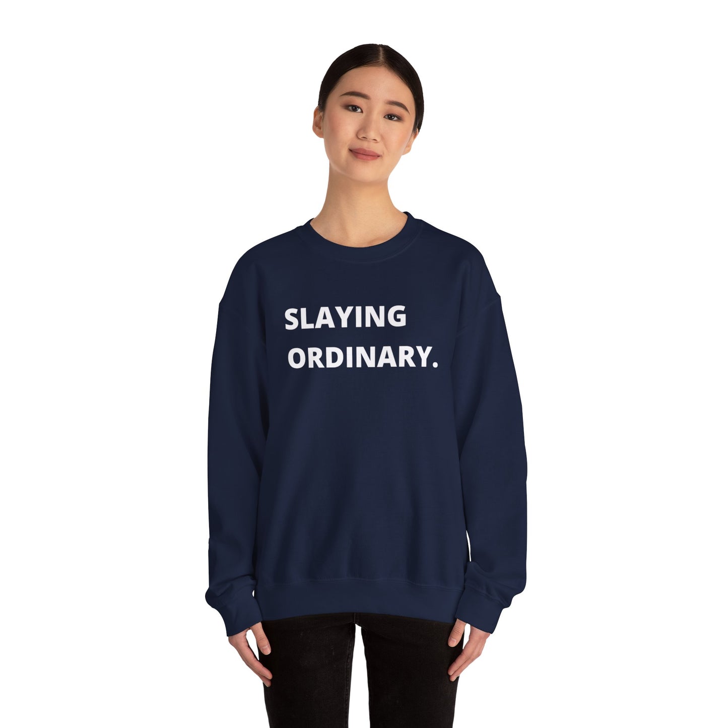 Unisex Heavy Blend™ Crewneck Slaying Ordinary Sweatshirt