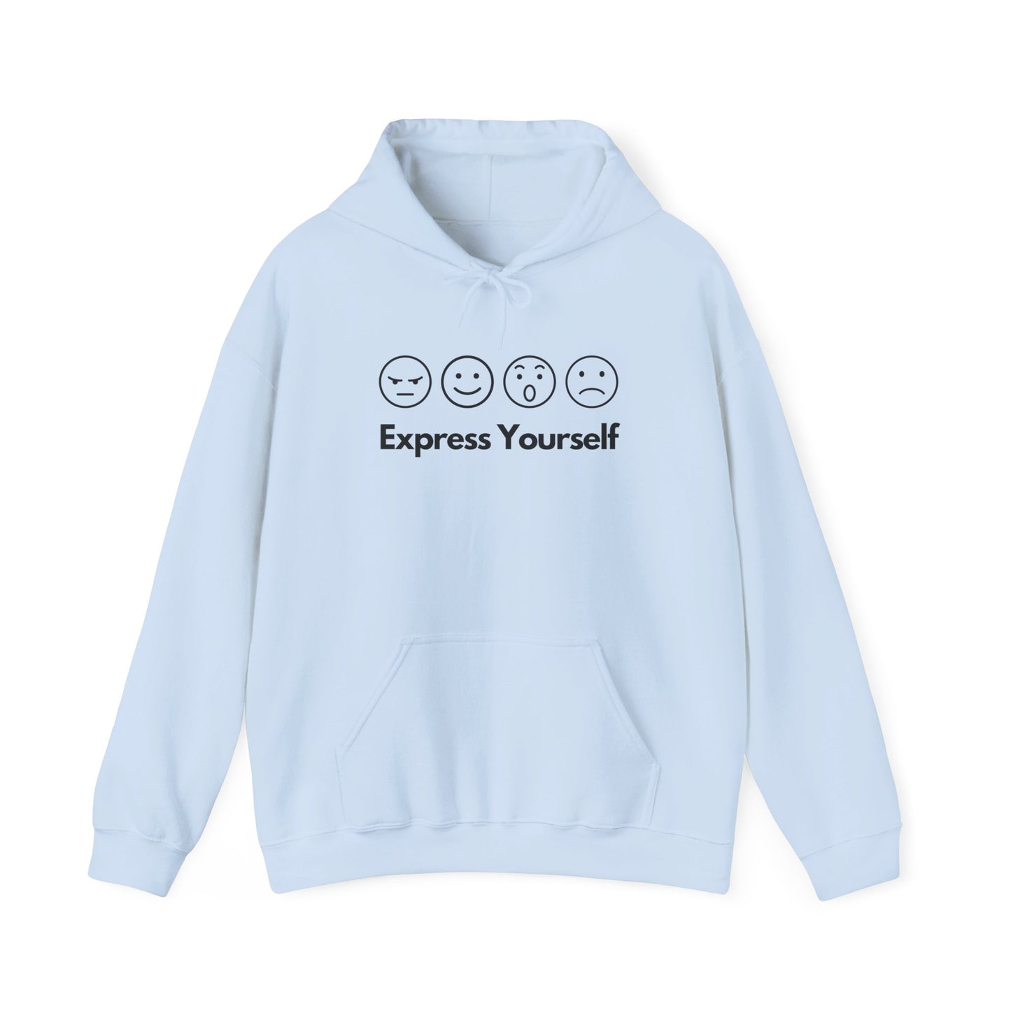 Express Yourself Mental Wellness, Unisex Hoodie