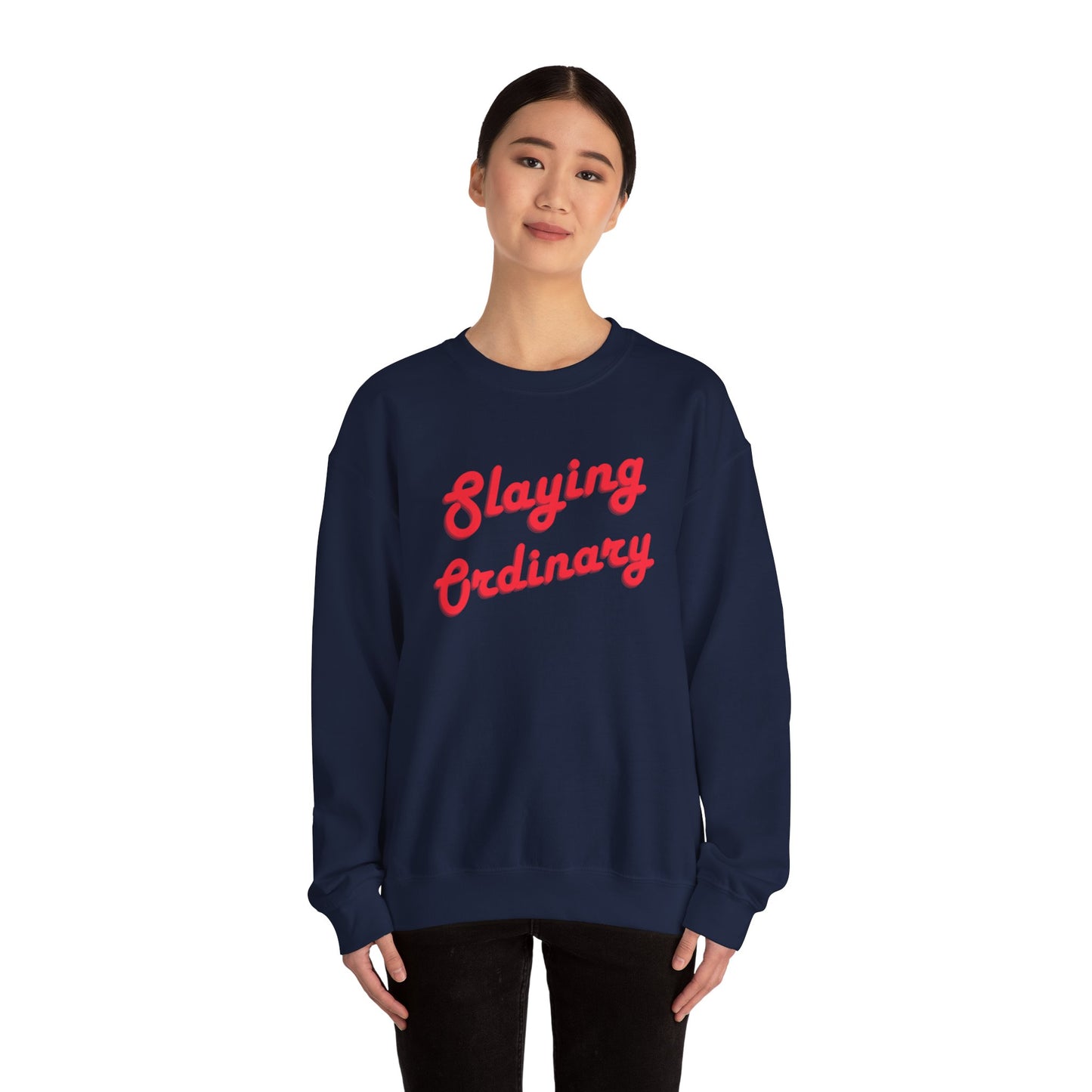 Unisex Heavy Blend™ Crewneck Slaying Ordinary Sweatshirt