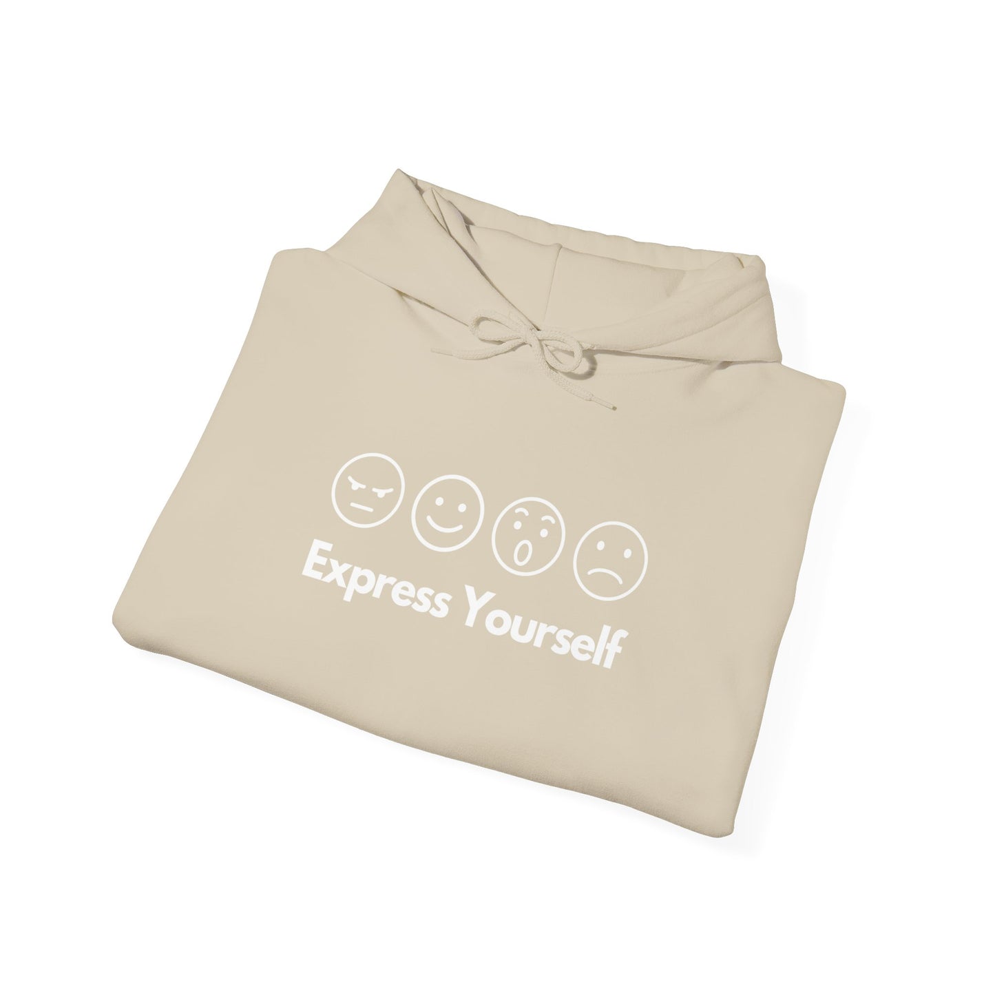 Unisex Heavy Blend™ Hooded Express Yourself Sweatshirt