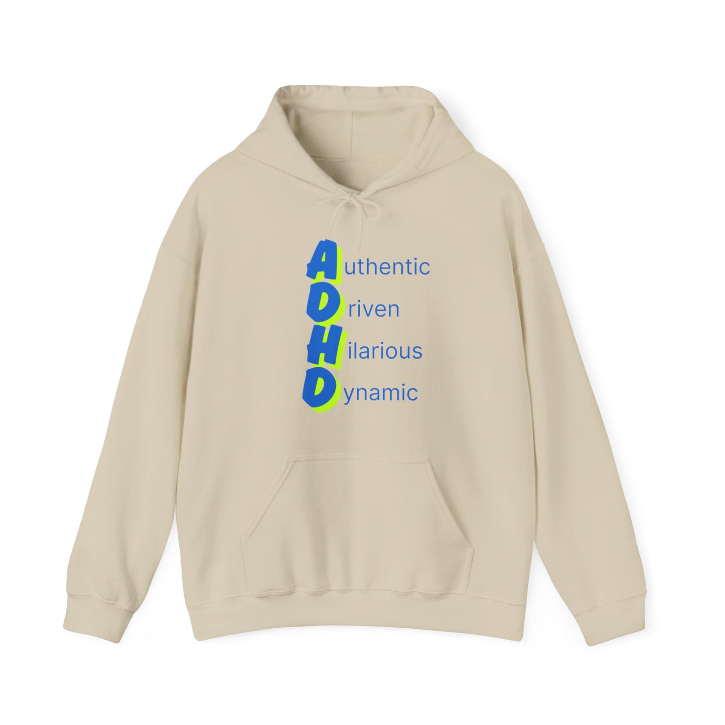 ADHD Humorous Acronym Unisex Hoodie