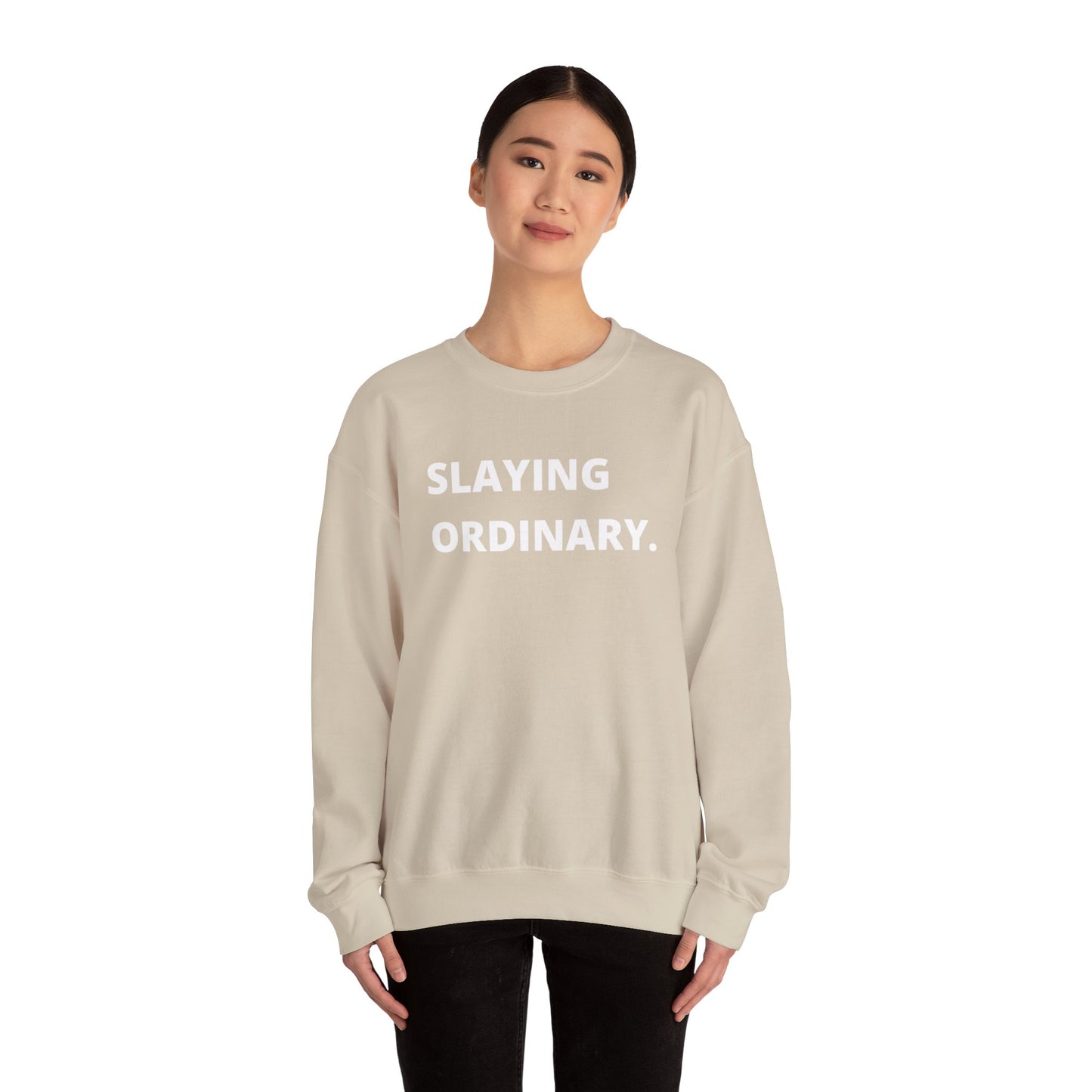 Unisex Heavy Blend™ Crewneck Slaying Ordinary Sweatshirt