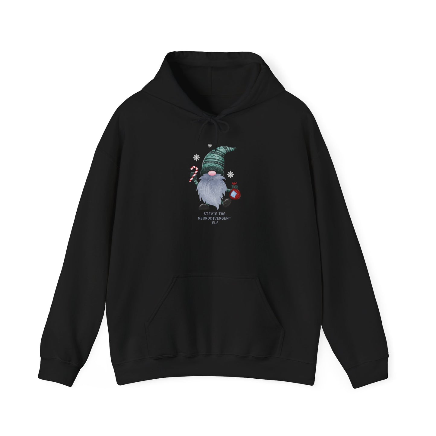 Neurodivergent Elf Christmas Unisex Hoodie