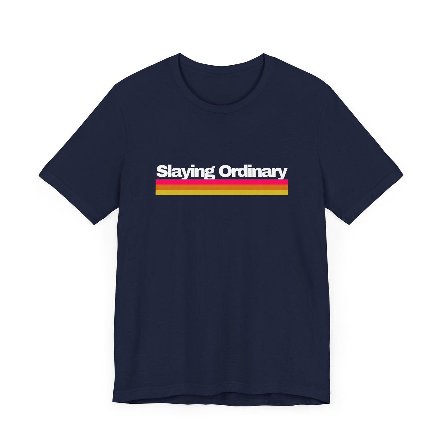 Unisex Jersey Short Sleeve Retro Slaying Ordinary Tee