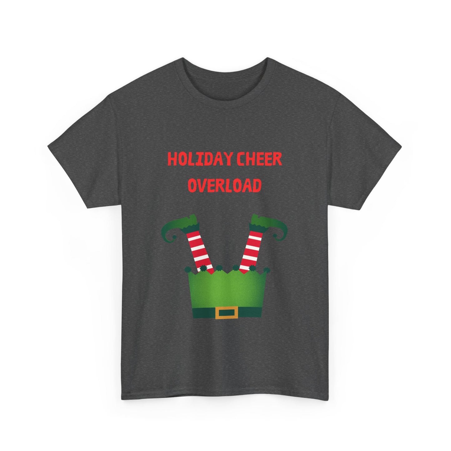 Holiday Cheer Overload Unisex Heavy Cotton Tee