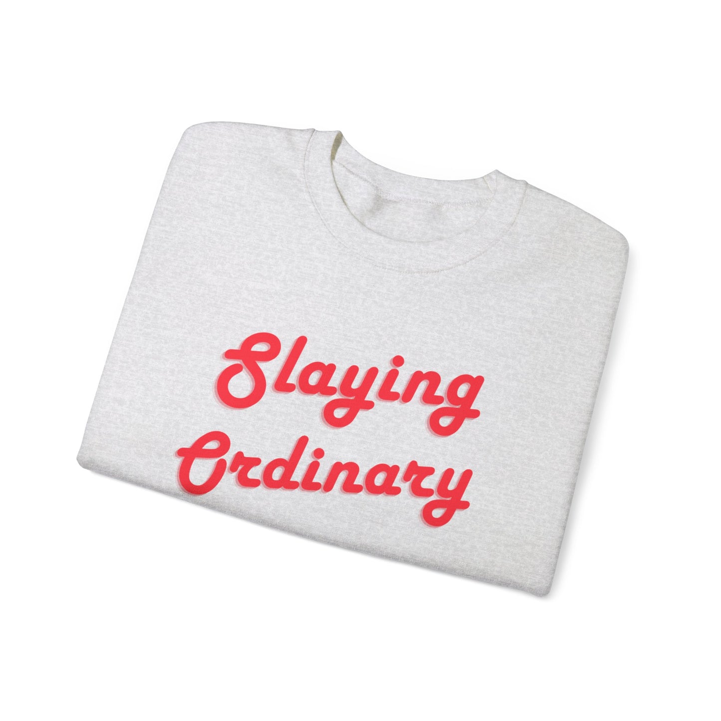 Unisex Heavy Blend™ Crewneck Slaying Ordinary Sweatshirt