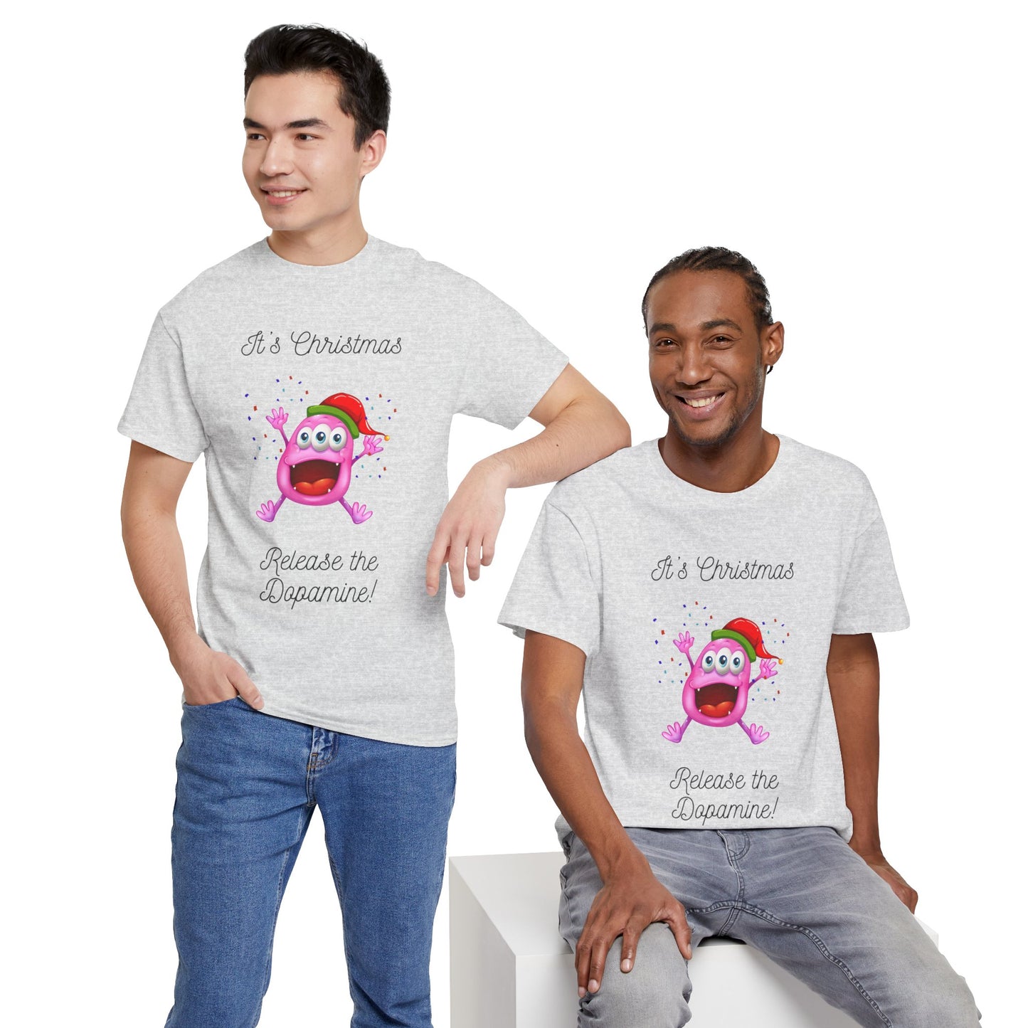 Christmas Dopamine Monster Unisex Tee