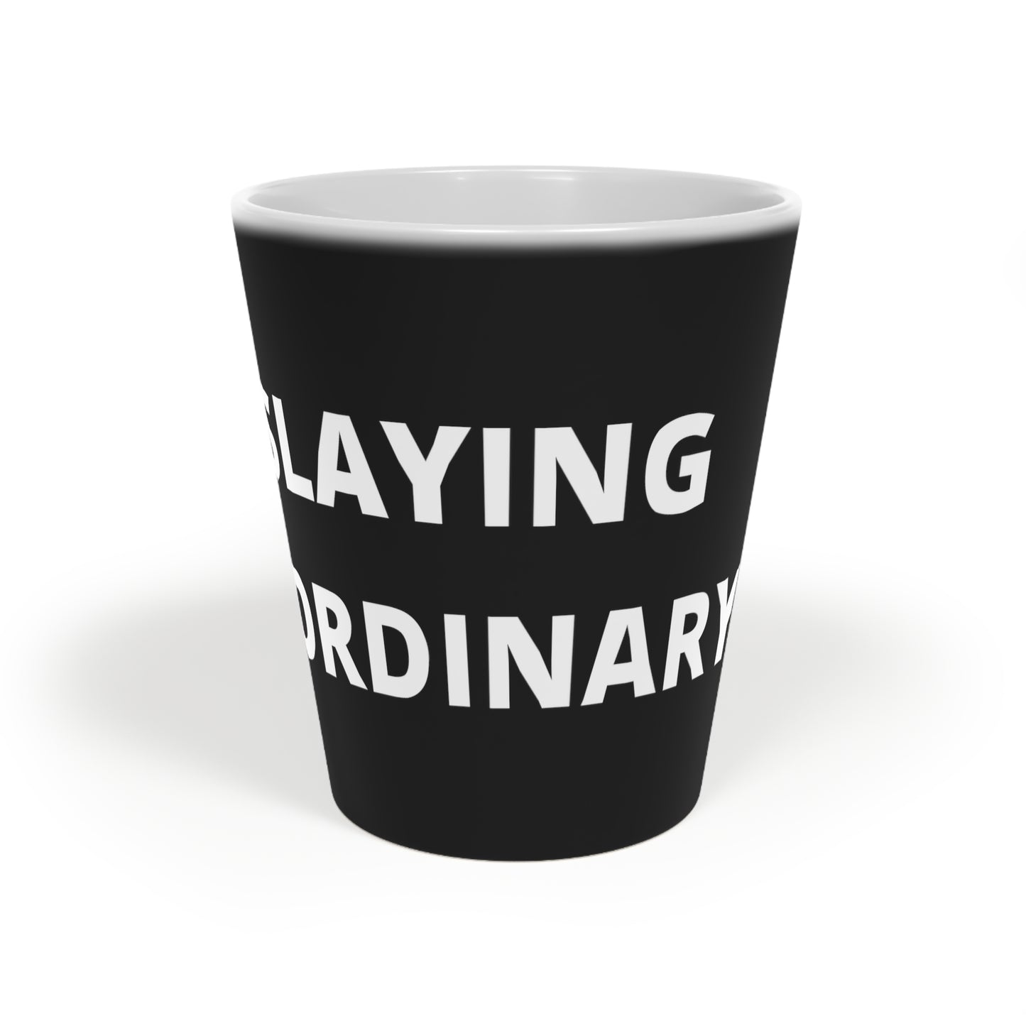 Latte Mug, 12oz Slaying Ordinary Gift