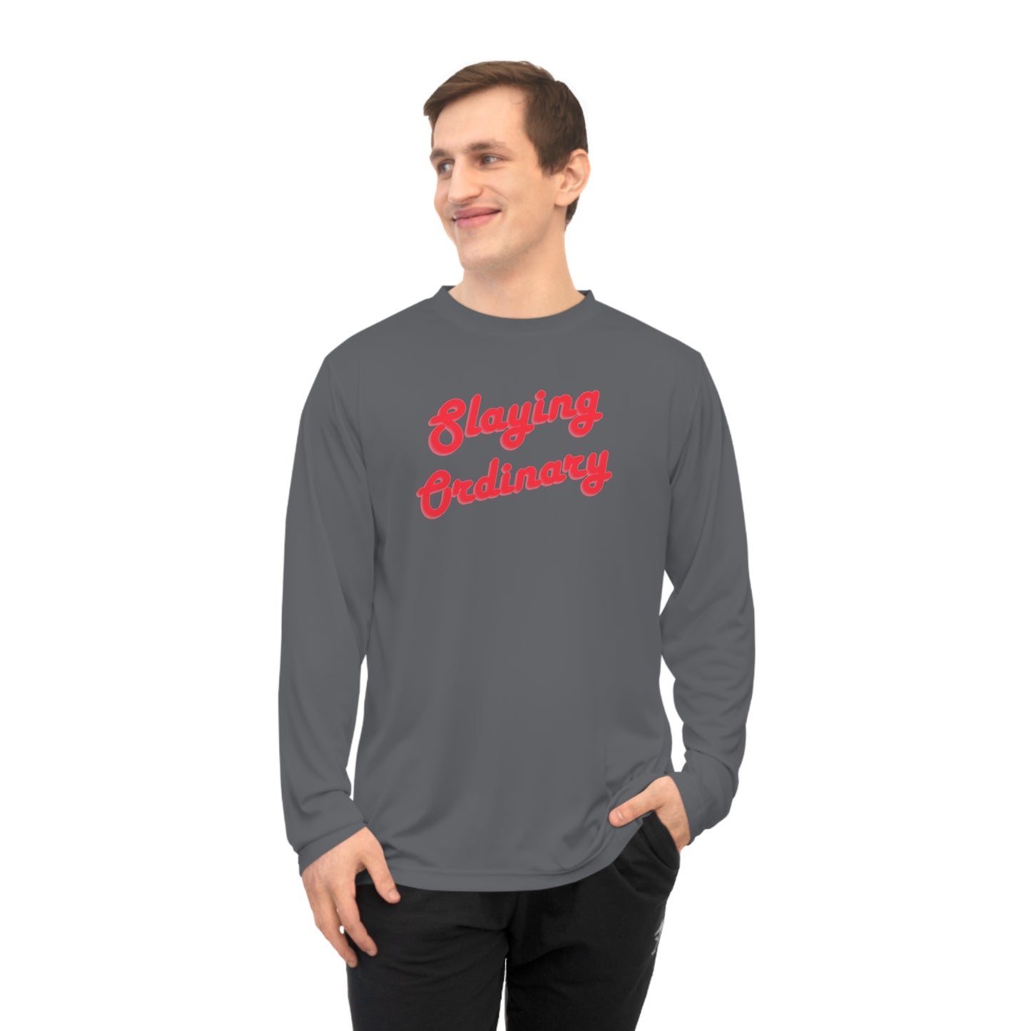 Unisex Performance Long Sleeve Slaying Ordinary Shirt