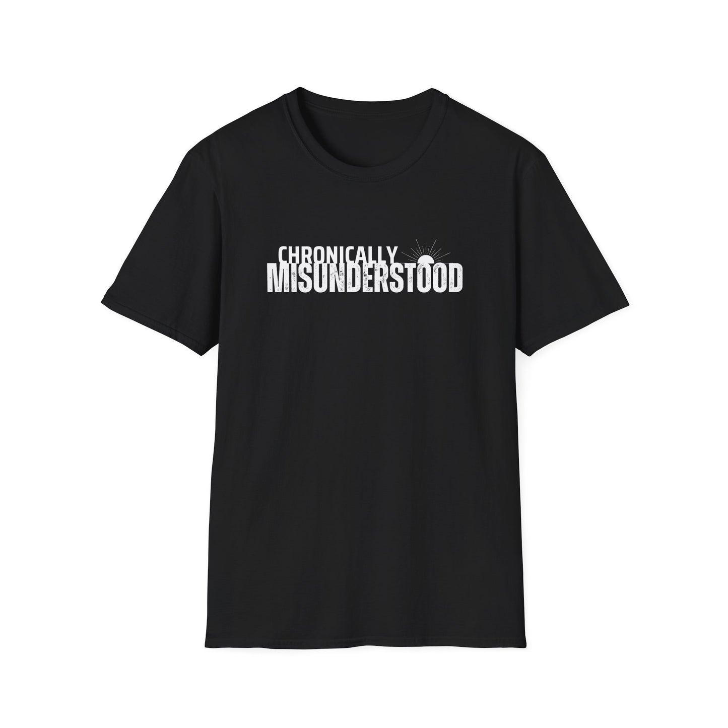 Chronically Misunderstood – Invisible Illness & ND Advocacy Unisex Tee