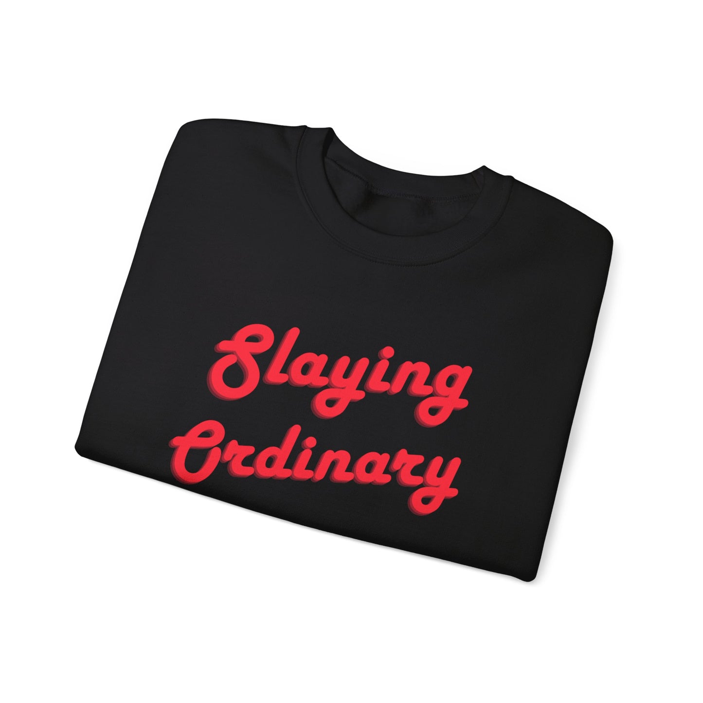 Unisex Heavy Blend™ Crewneck Slaying Ordinary Sweatshirt