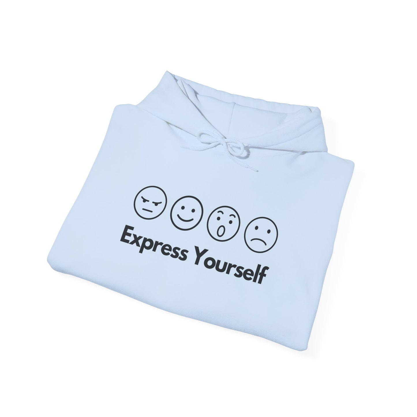 Express Yourself Mental Wellness, Unisex Hoodie