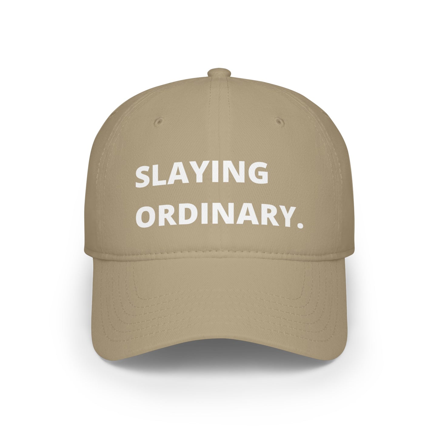 Low Profile Baseball Cap Slaying Ordinary