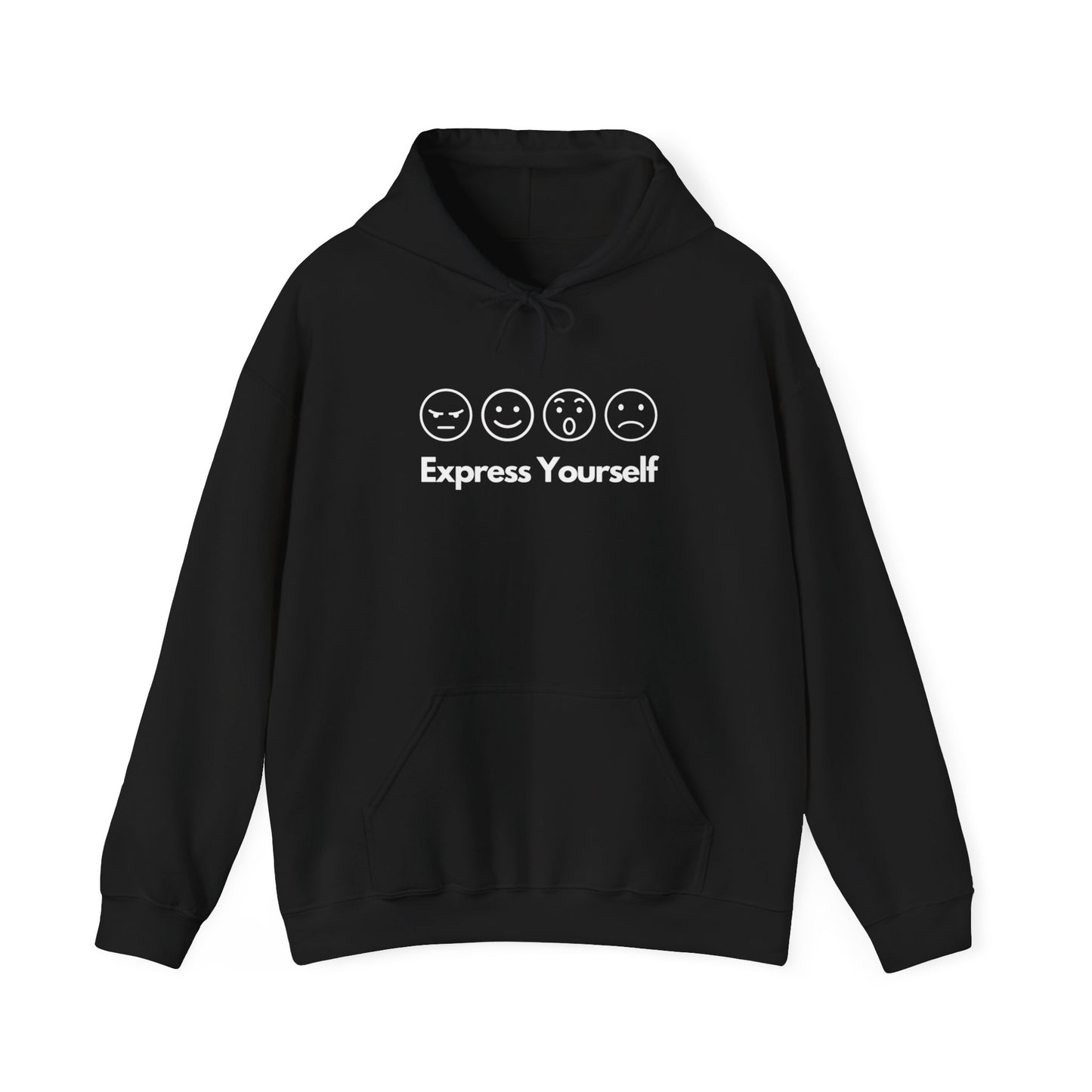 Unisex Heavy Blend™ Hooded Express Yourself Sweatshirt