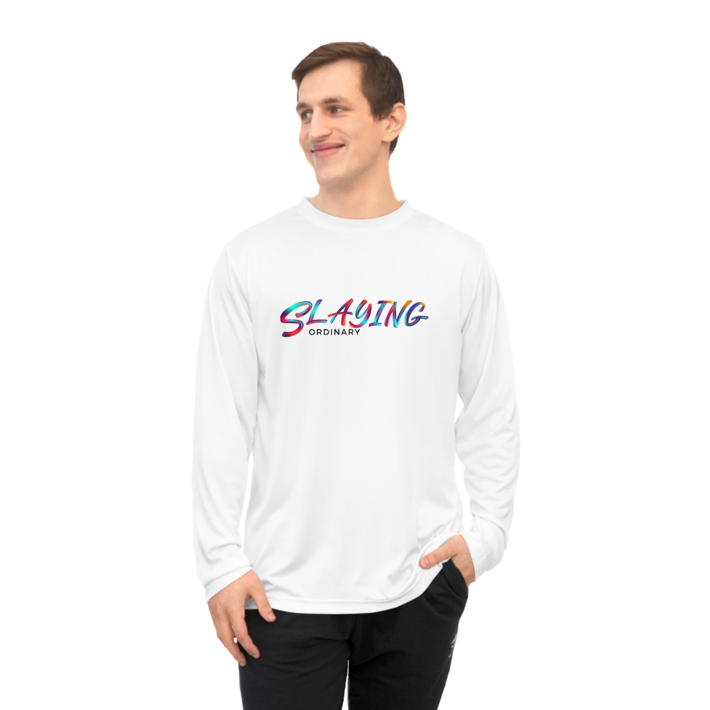 Unisex Performance Long Sleeve Slaying Ordinary Shirt