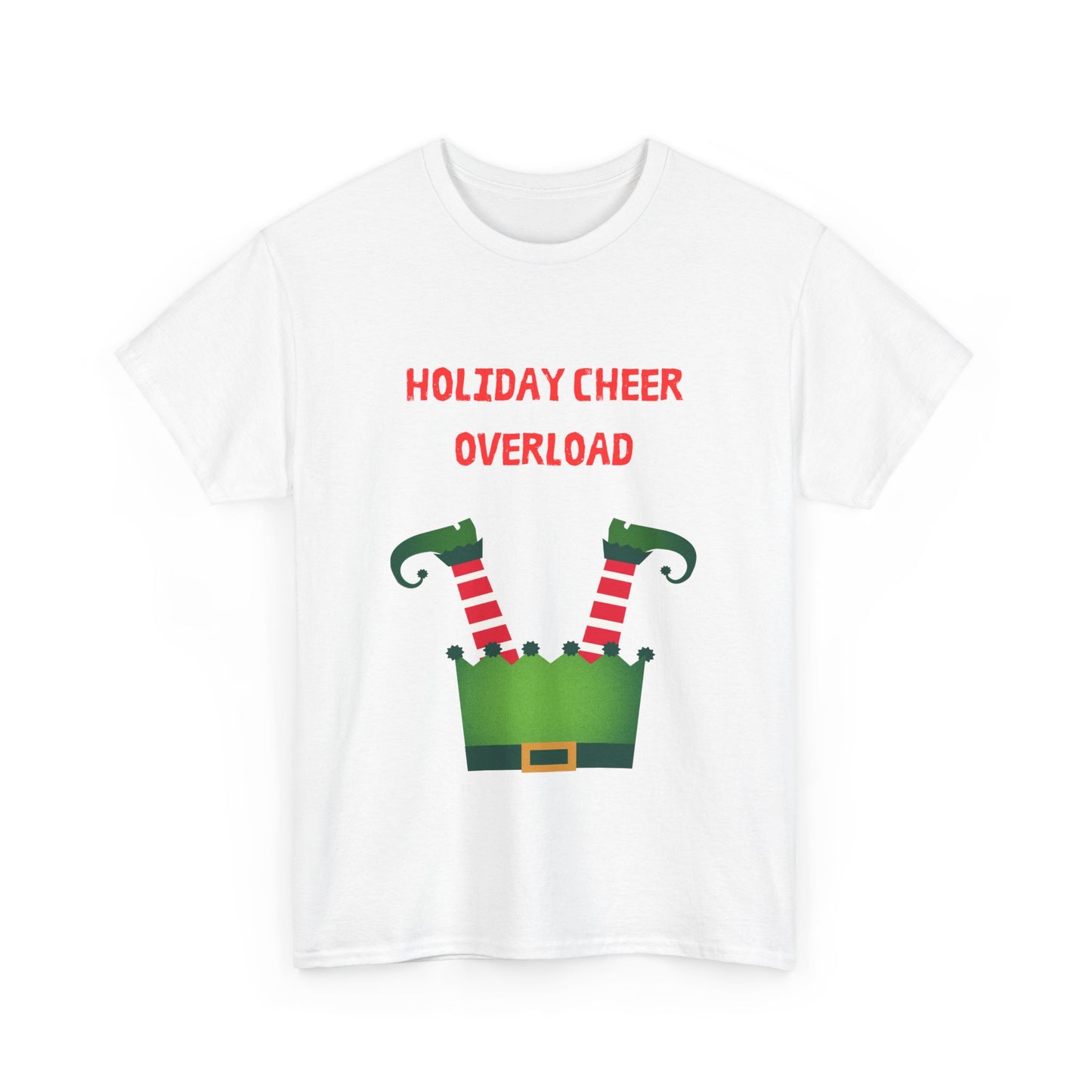 Holiday Cheer Overload Unisex Heavy Cotton Tee