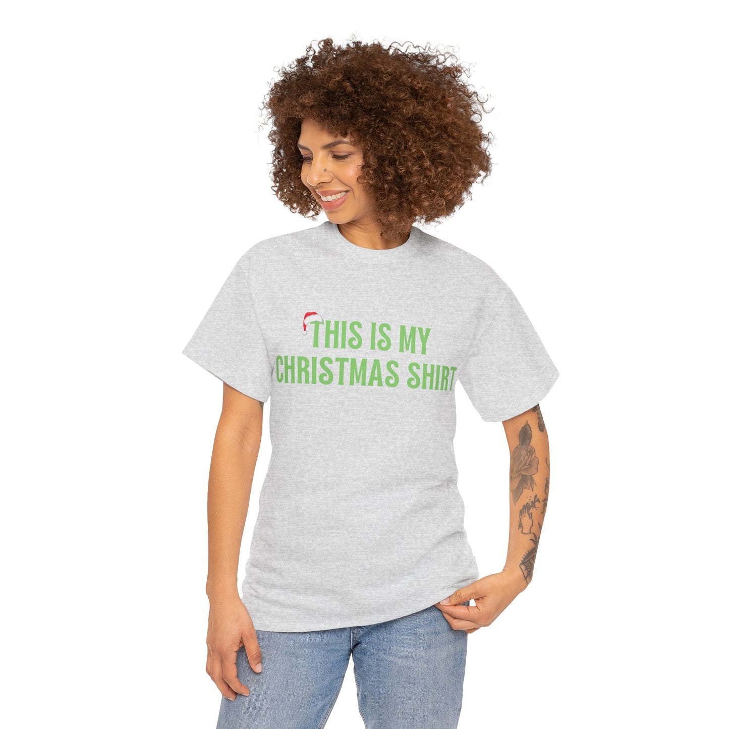 This is my Christmas Shirt Unisex Heavy Cotton Tee