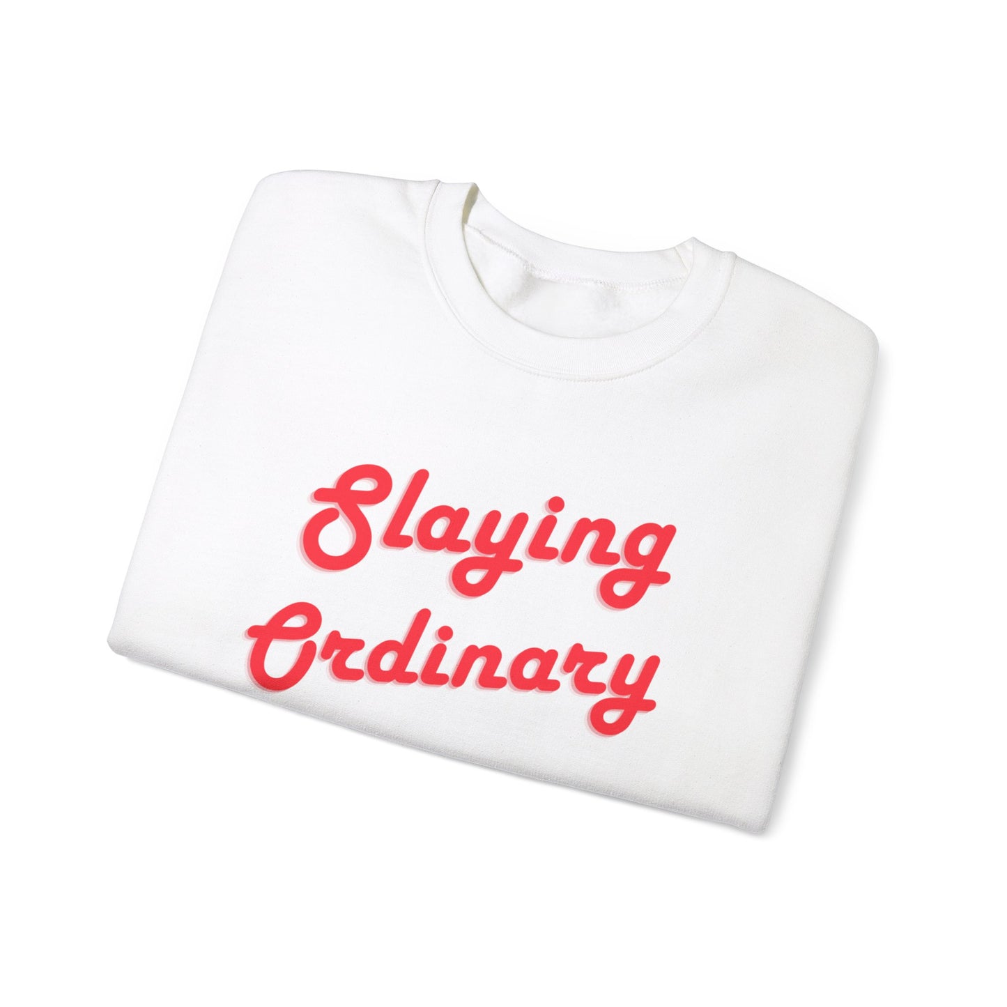 Unisex Heavy Blend™ Crewneck Slaying Ordinary Sweatshirt