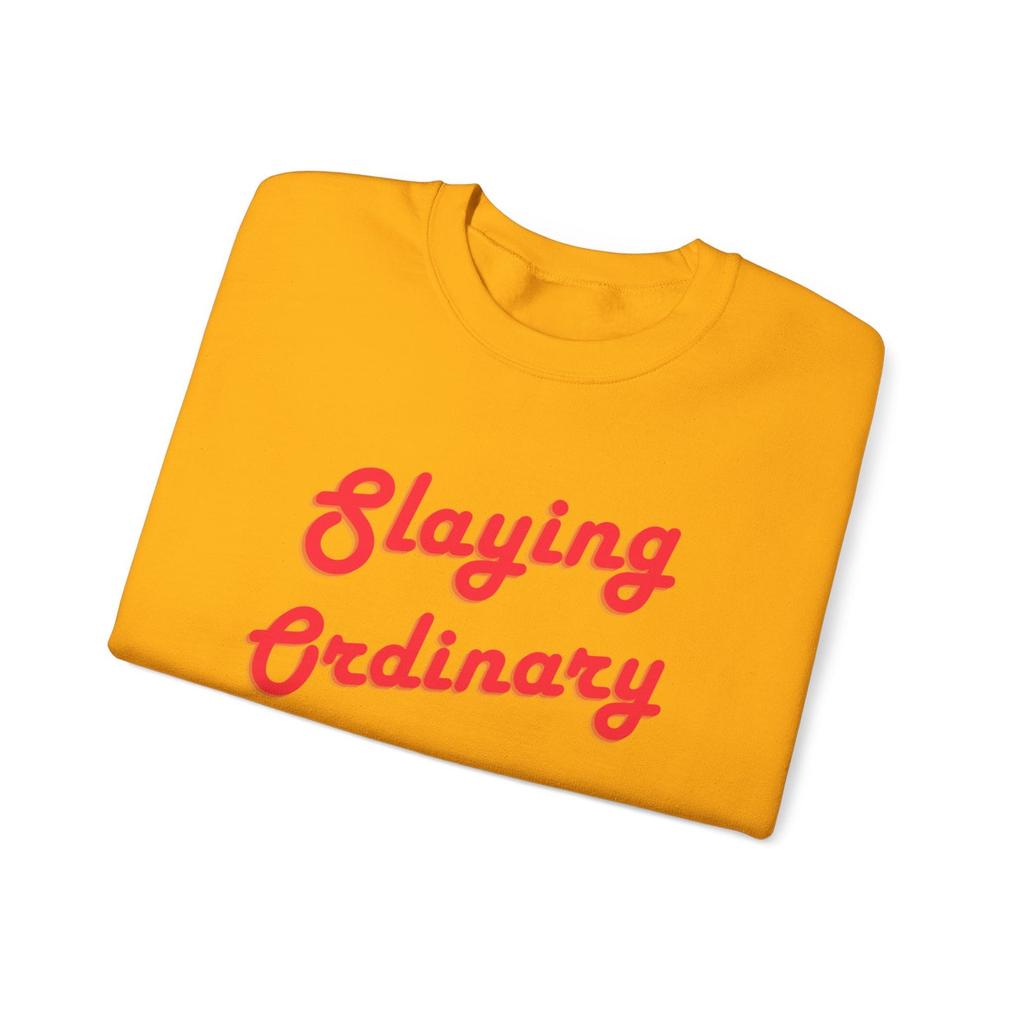 Unisex Heavy Blend™ Crewneck Slaying Ordinary Sweatshirt